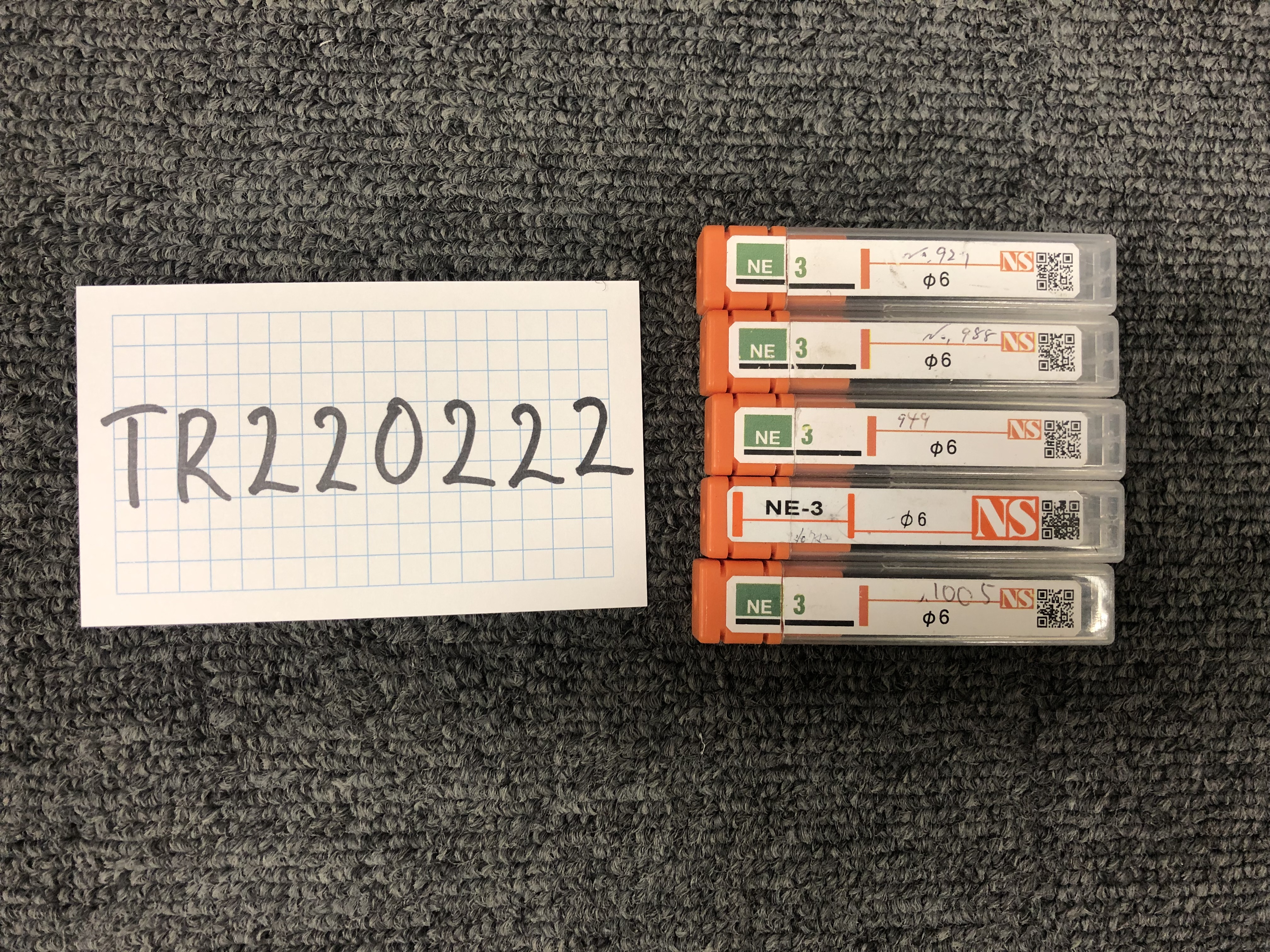 NS/日進工具 パワーソリットエンドミル 【パワーソリットエンドミル】NE-3(φ6)