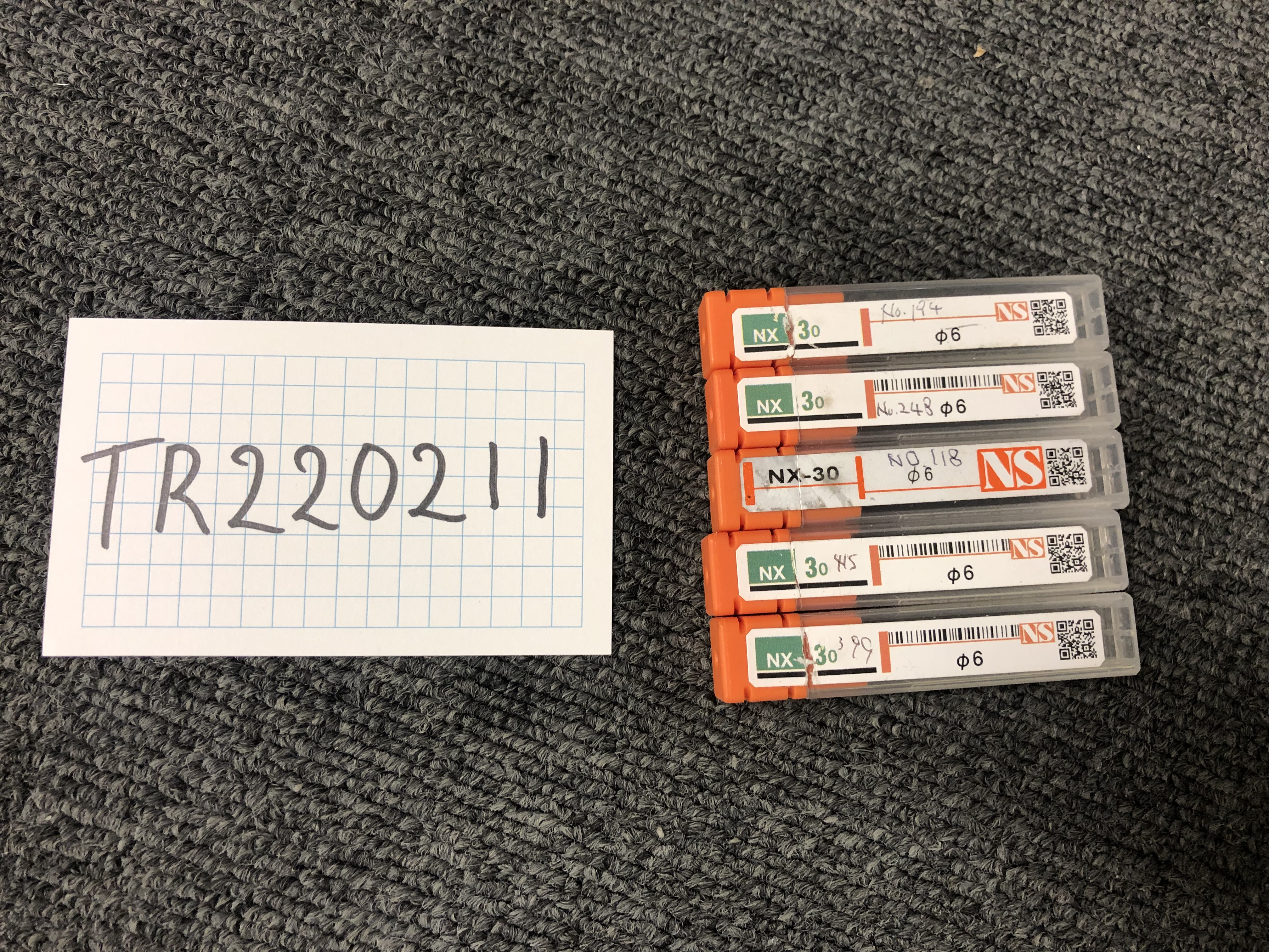 NS/日進工具 リードエンドミル NX-30 φ6（5本）