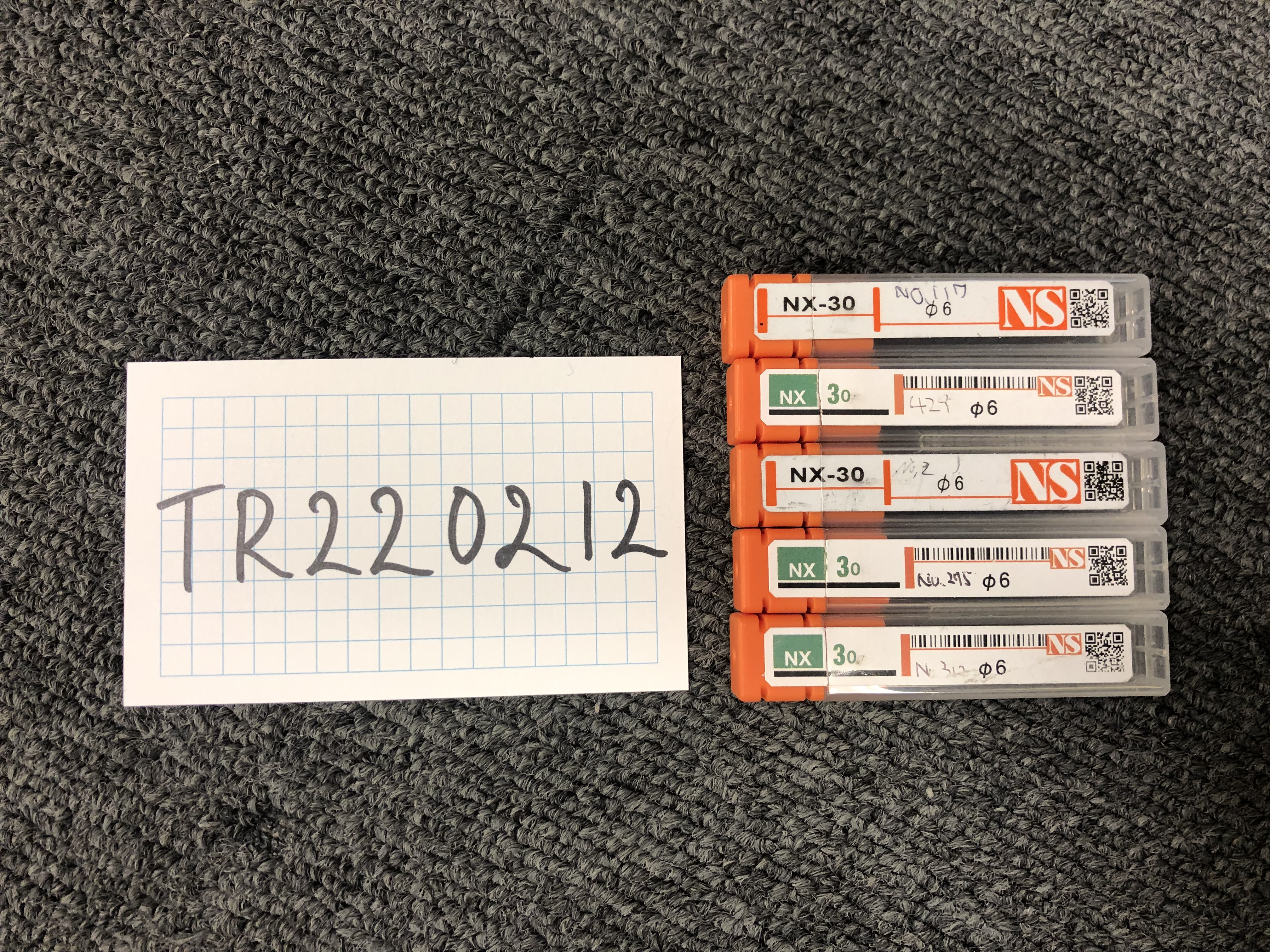 NS/日進工具 リードエンドミル NX-30 φ6（5本）