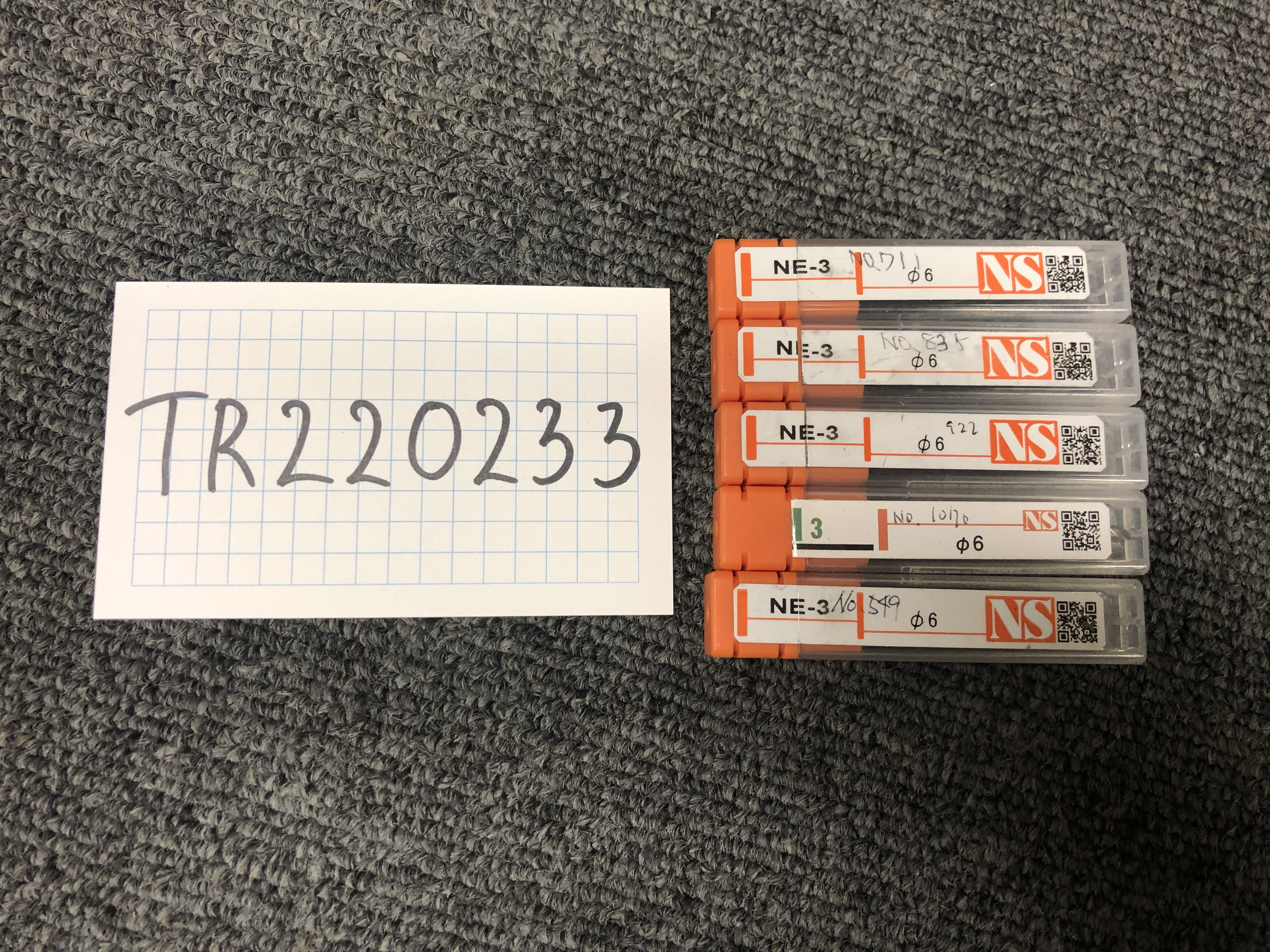 NS/日進工具 パワーソリッドエンドミル 【パワーソリッドエンドミル】NE-3(φ6)