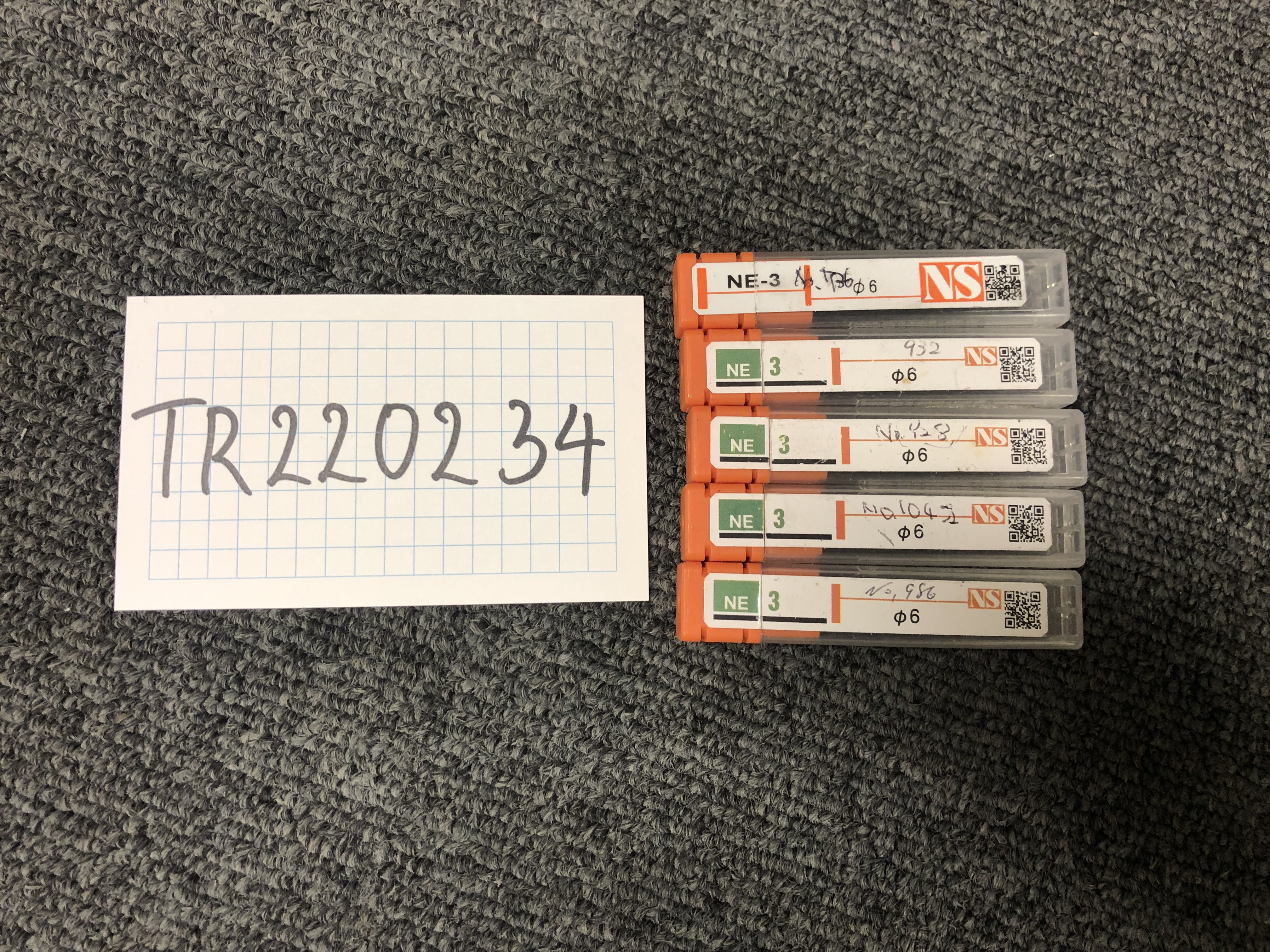 NS/日進工具 パワーソリッドエンドミル 【パワーソリッドエンドミル】NE-3(φ6)