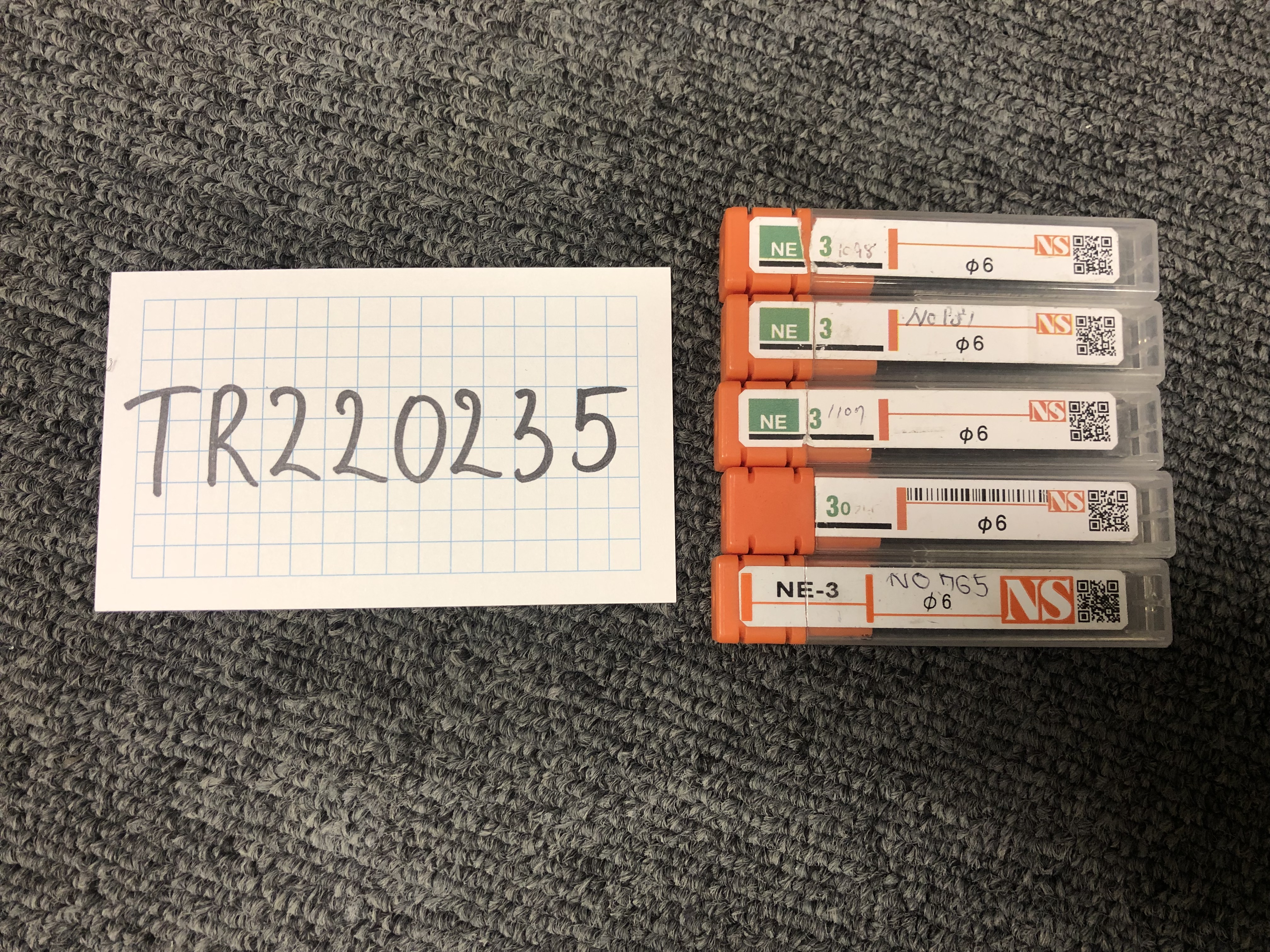 NS/日進工具 パワーソリッドエンドミル 【パワーソリッドエンドミル】NE-3(φ6)