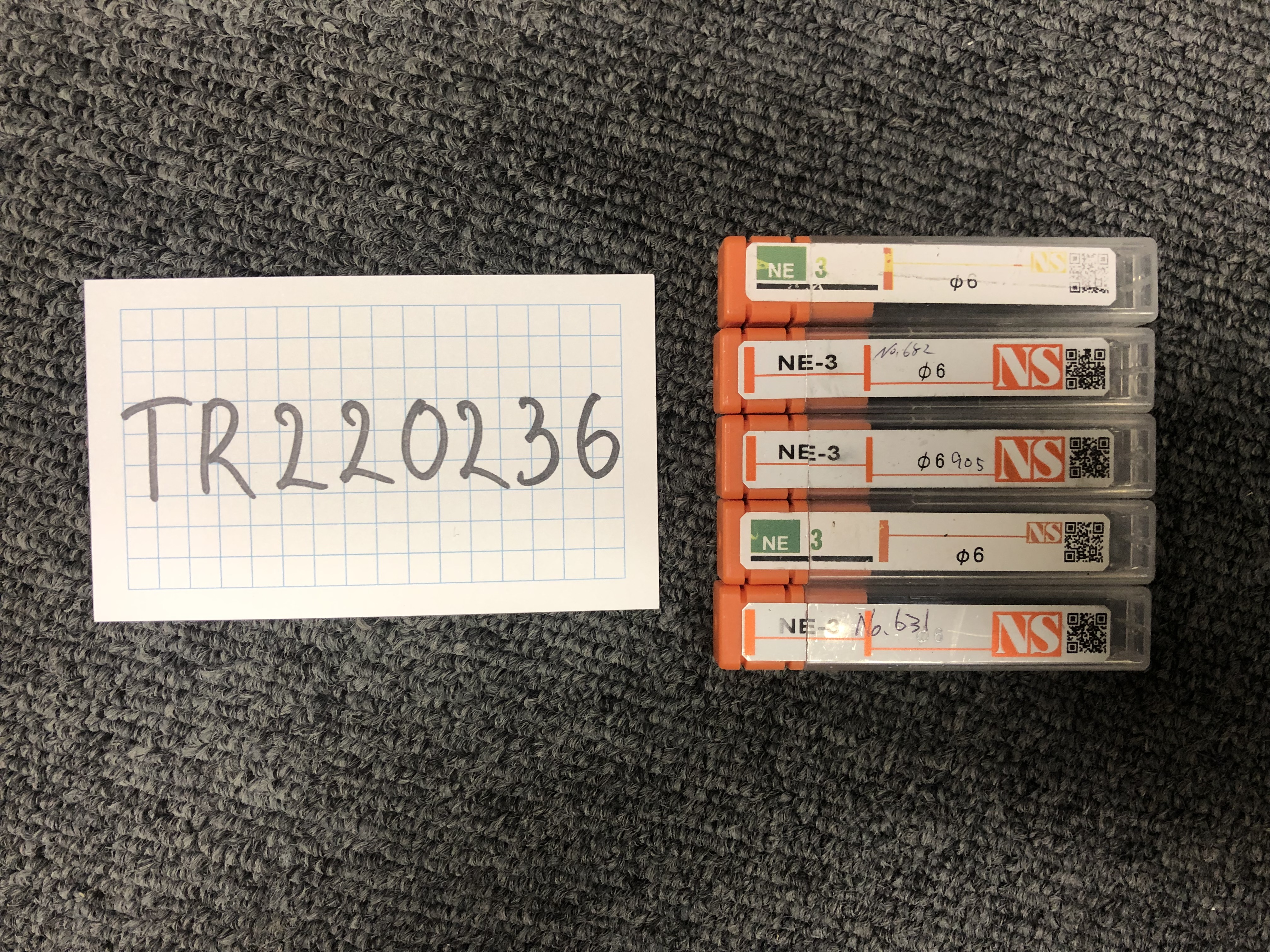 NS/日進工具 パワーソリッドエンドミル 【パワーソリッドエンドミル】NE-3(φ6)