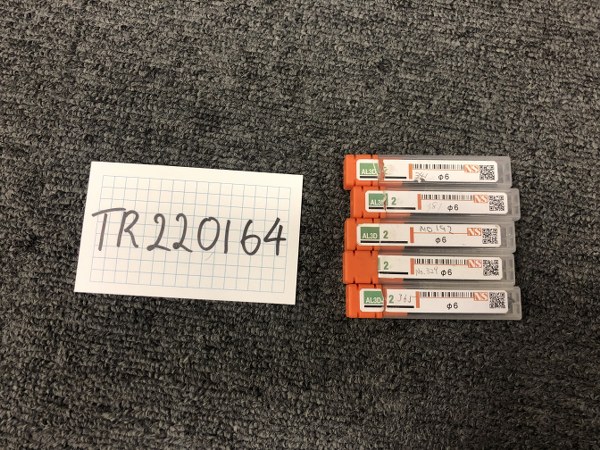 NS/日進工具 アルミ専用エンドミル AL3D2（5本）φ6