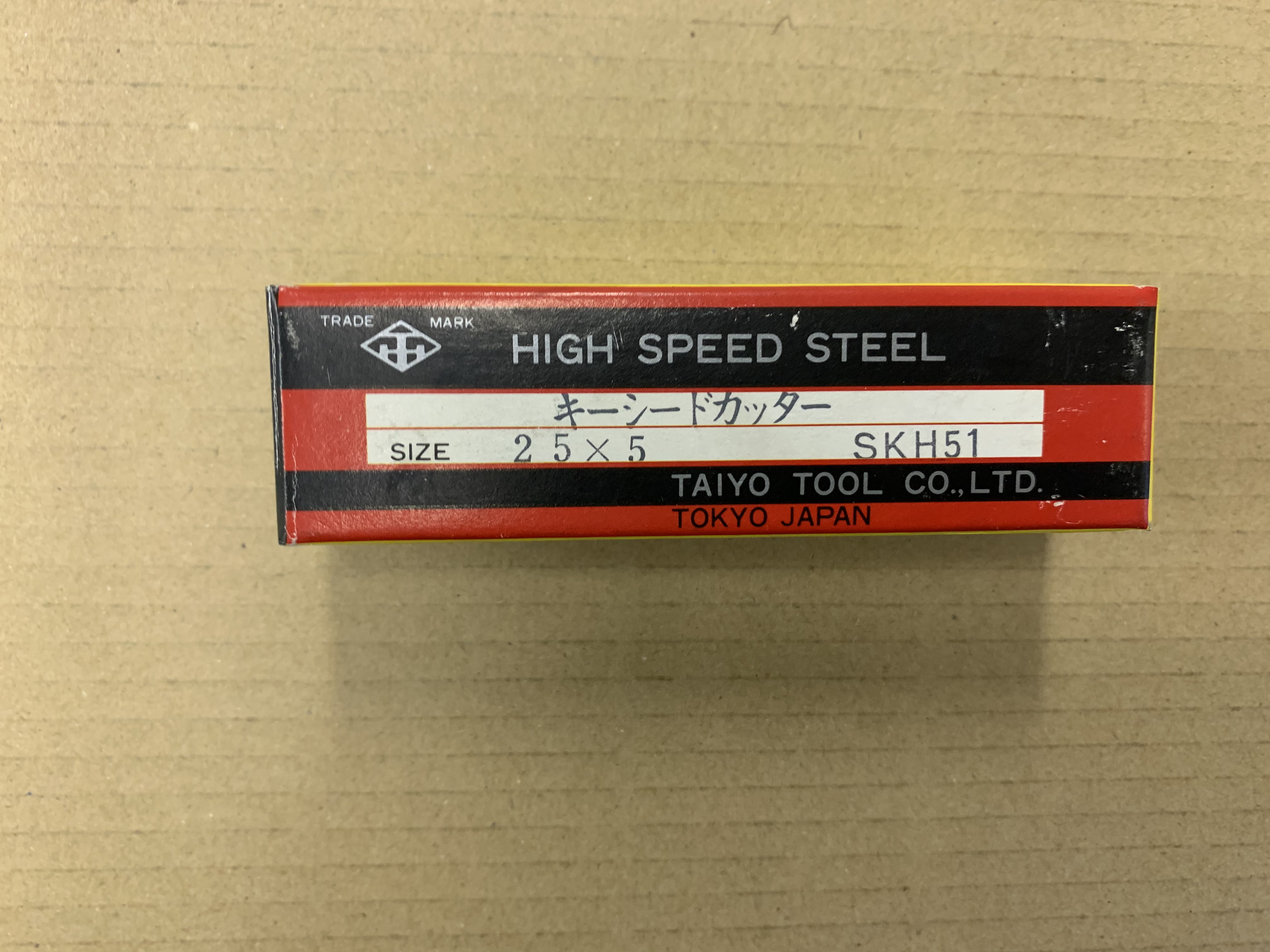 大洋ツール/TAIYO TOOL キーシードカッター SKH51 シリーズ 25x5