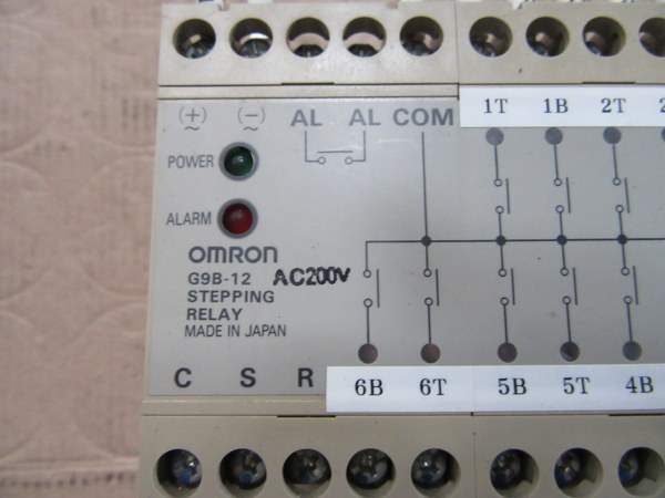 オムロン/OMRON ステッピング・リレーユニット G9B G9B-12