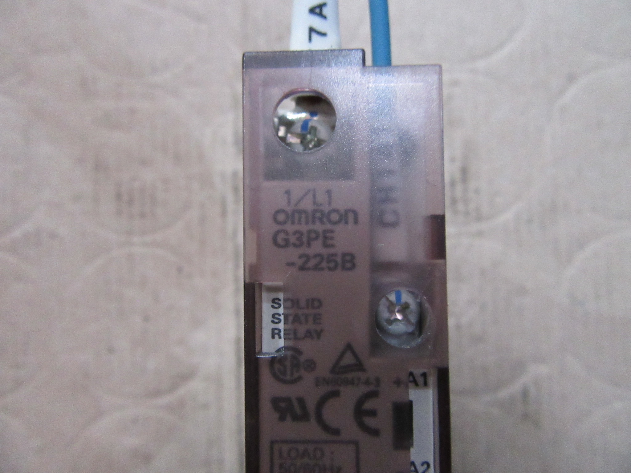 オムロン/OMRON ヒータ用ソリッドステート・リレー G3PE-225B