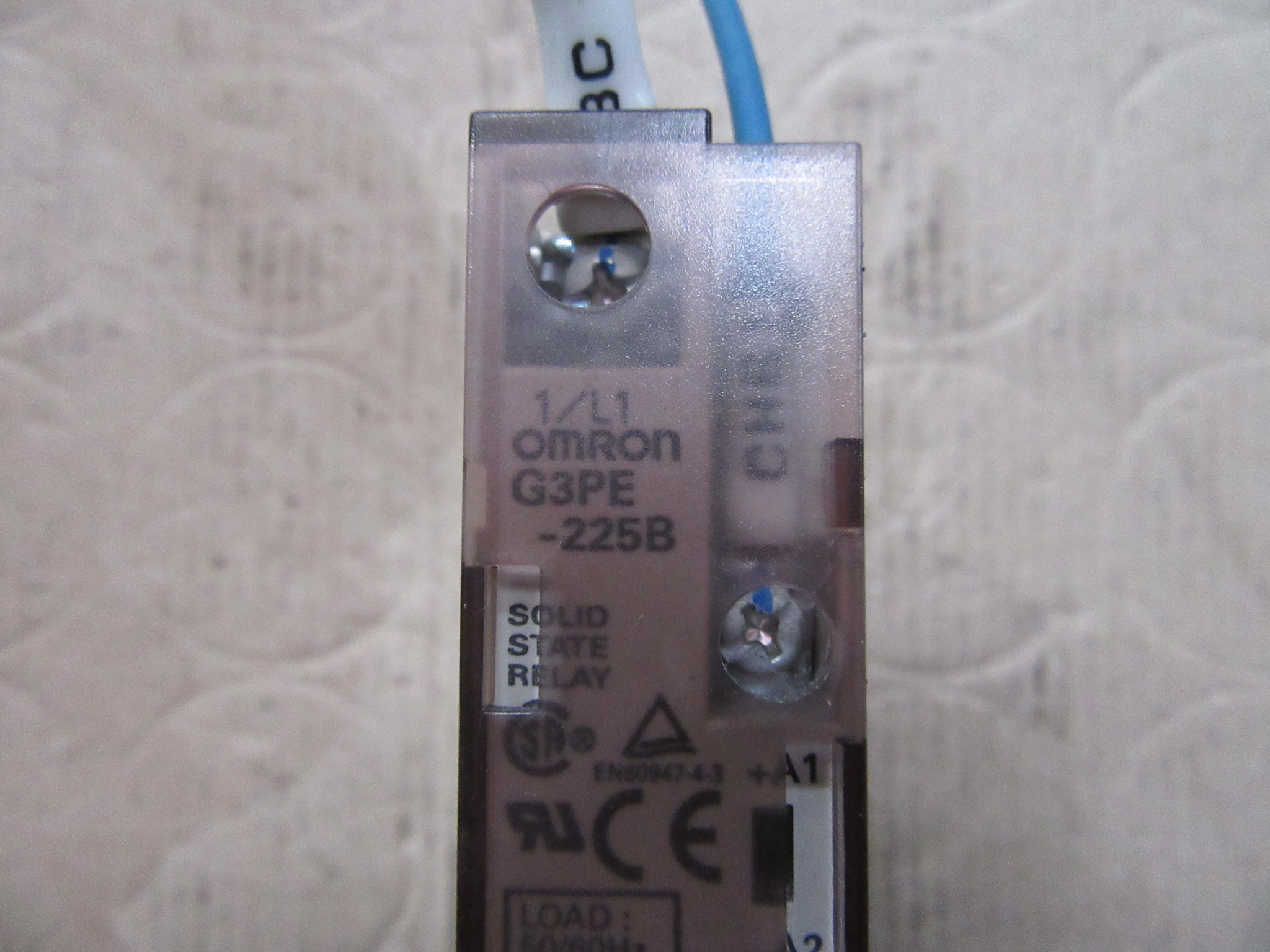 オムロン/OMRON ヒータ用ソリッドステート・リレー G3PE-225B