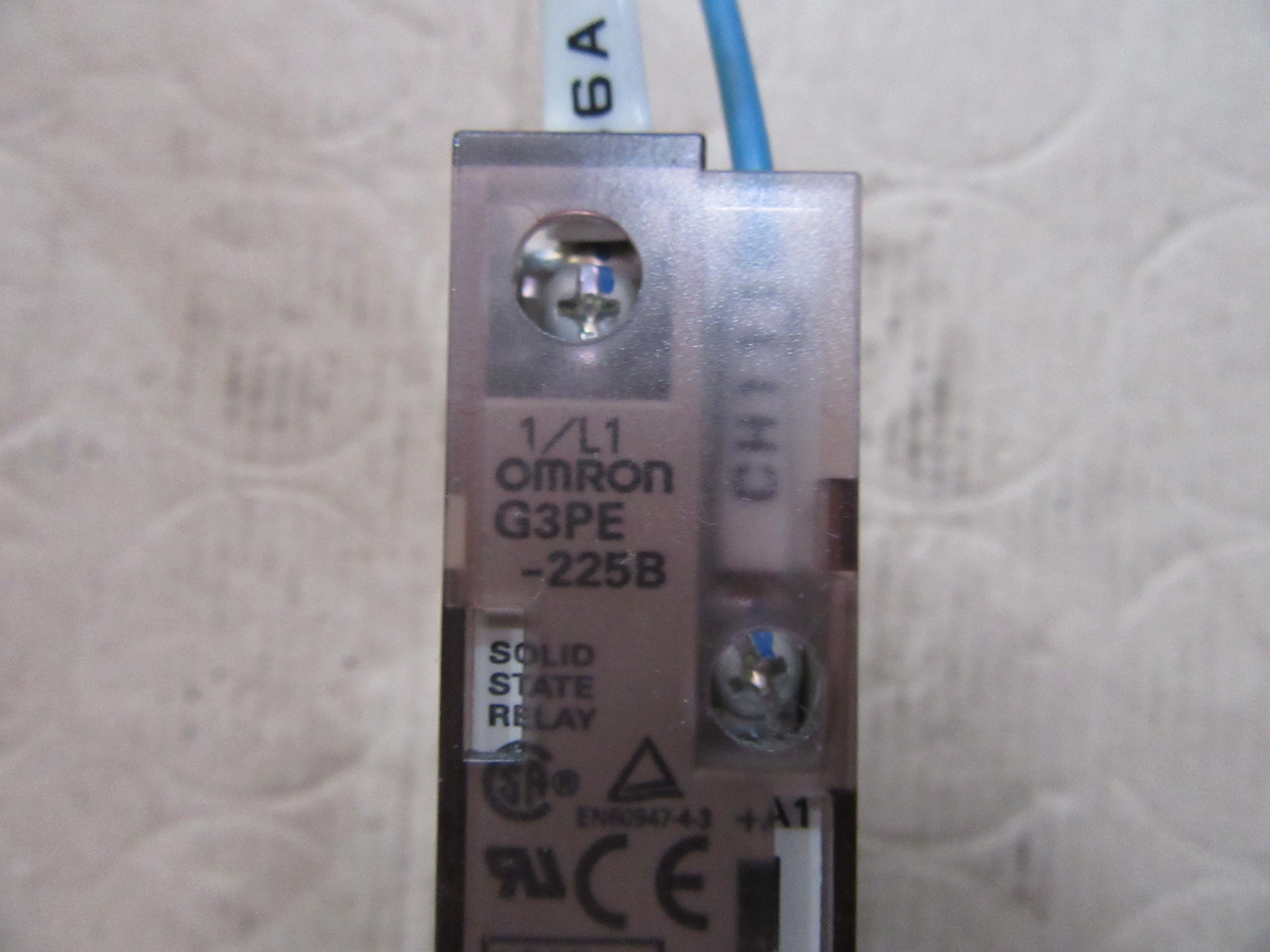 オムロン/OMRON ヒータ用ソリッドステート・リレー G3PE-225B