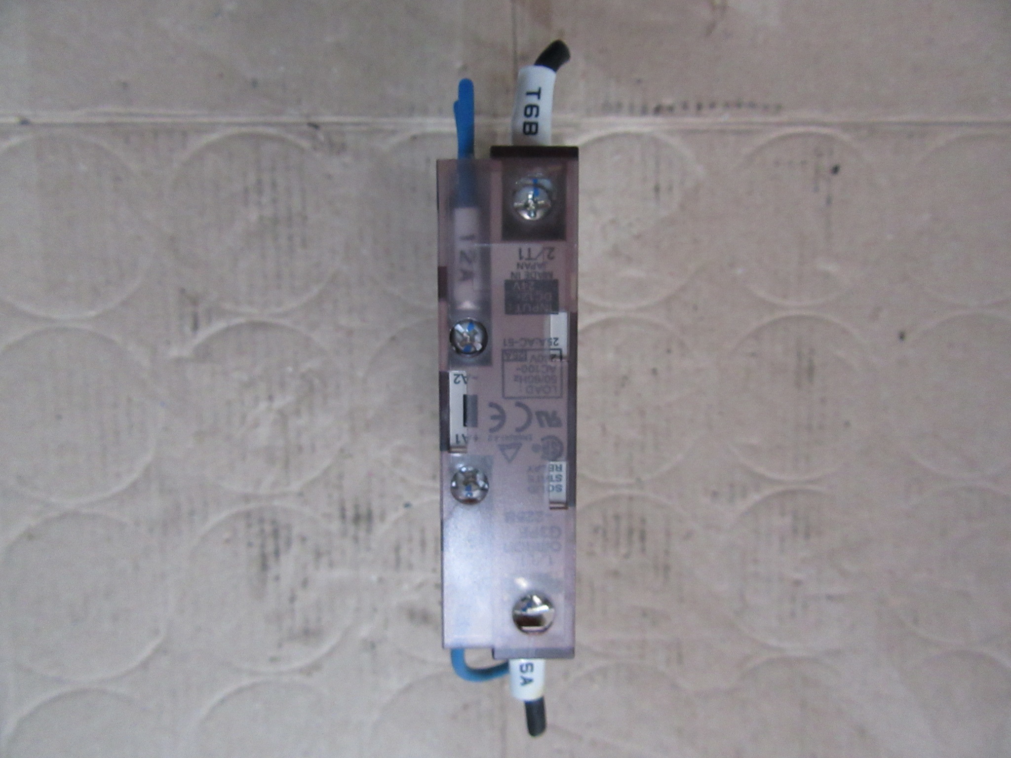 オムロン/OMRON ヒータ用ソリッドステート・リレー G3PE-225B