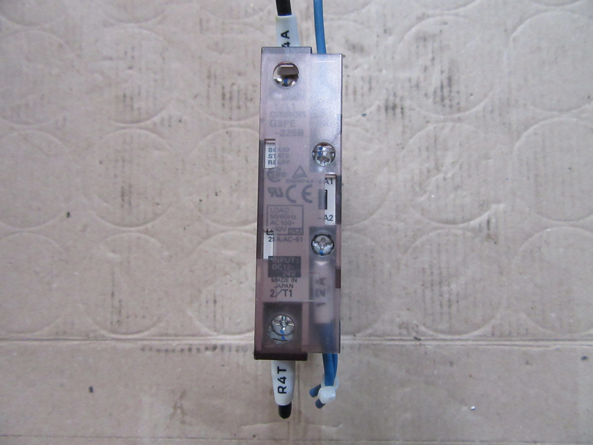 オムロン/OMRON ヒータ用ソリッドステート・リレー G3PE-225B