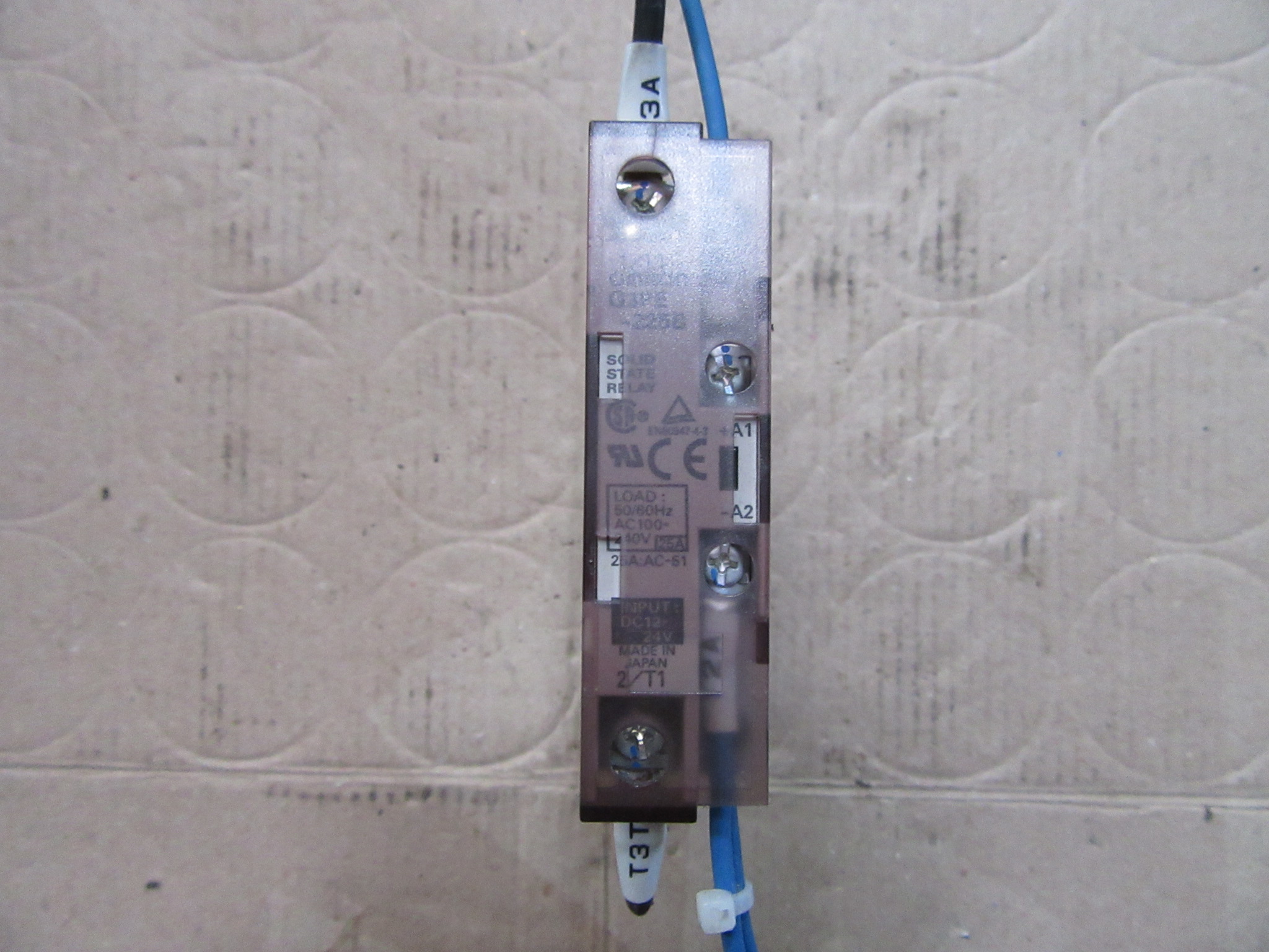 オムロン/OMRON ヒータ用ソリッドステート・リレー G3PE-225B