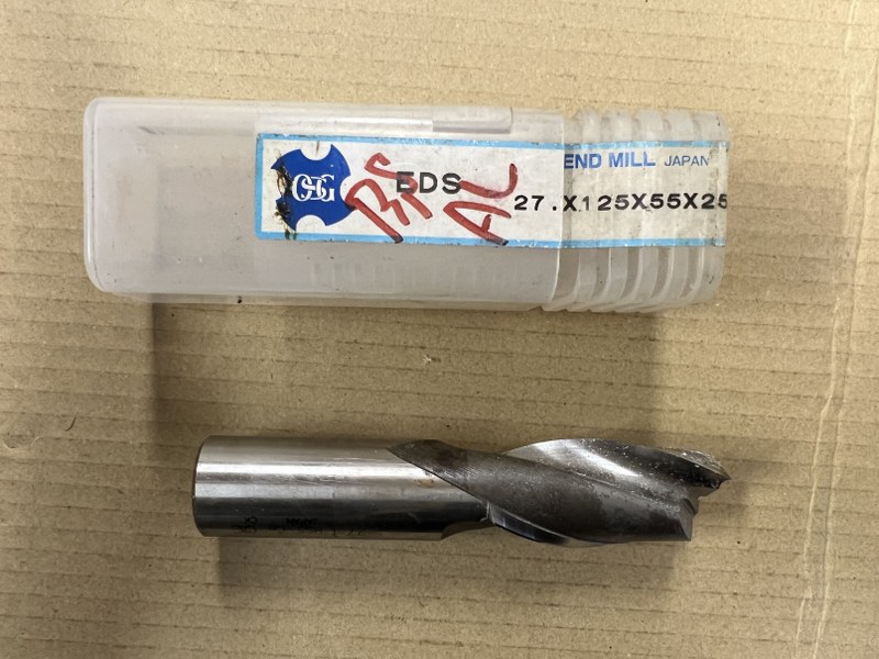 OSG コバルトハイススクエアエンドミル 2刃 【コバルトハイススクエアエンドミル 2刃】EDS