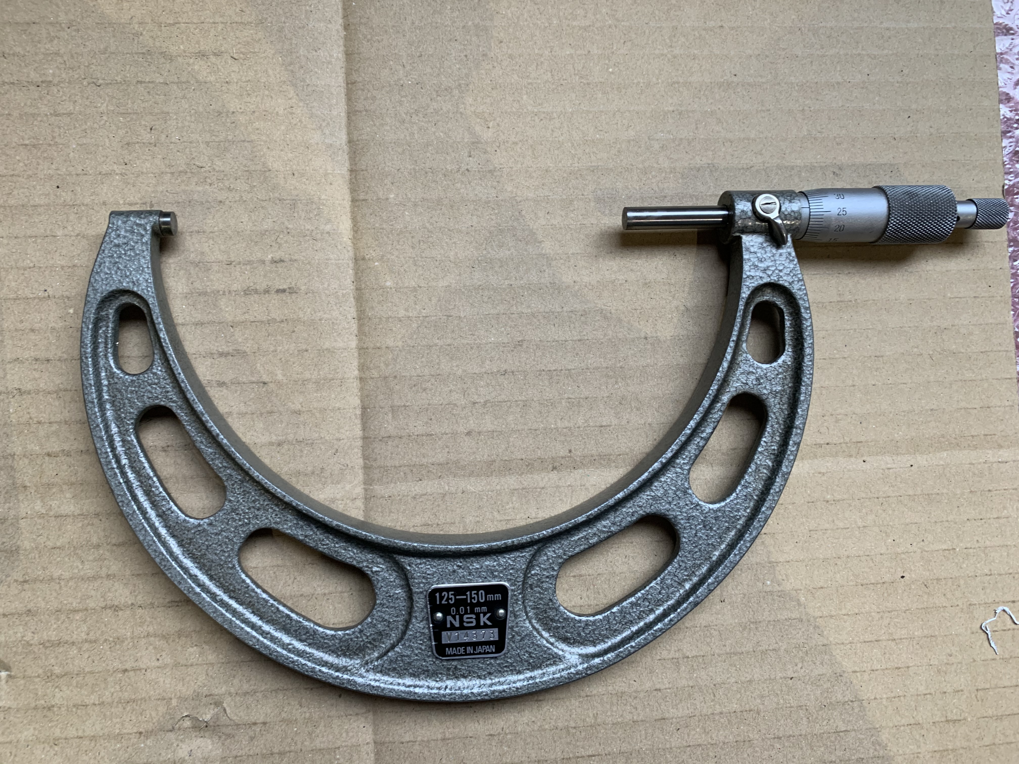 NSK/日本精工 外側マイクロメーター 測定範囲：125-150mm