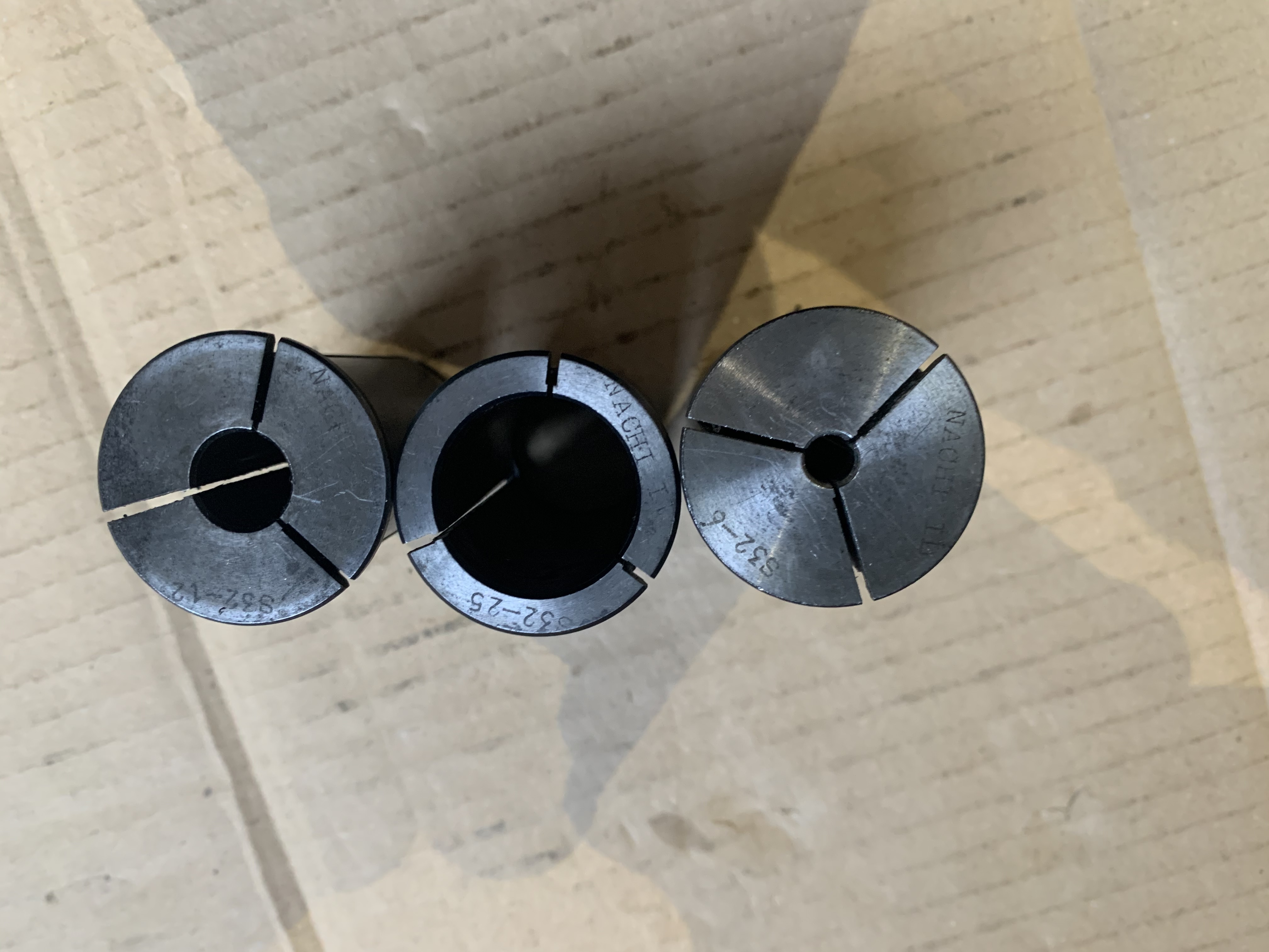 NACHI(不二越) ストレートコレットセット S32(φ6,φ25,φ12)