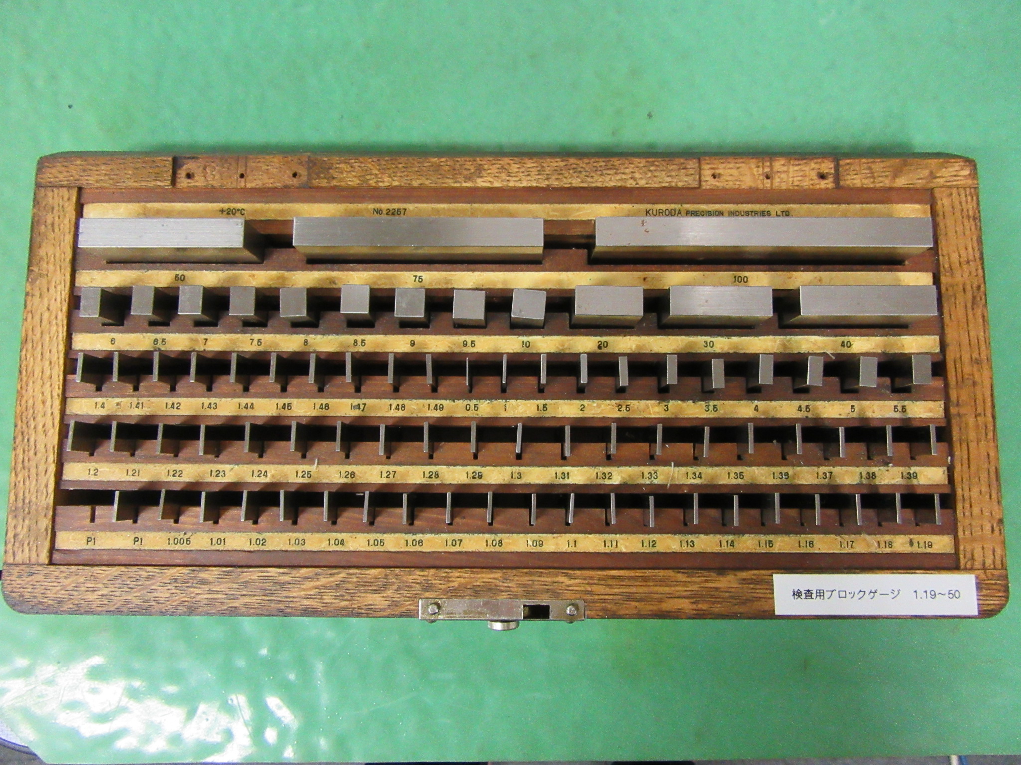 TSUGAMI｜ツガミ ブロックゲージセット B-2 | マシンライフ