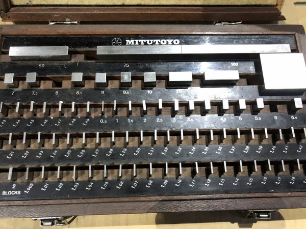 ミツトヨ/Mitutoyo ゲージブロックセット No.516-950(BM1-76-0)