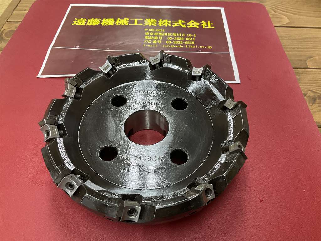 タンガロイ フェイスミル TAC　MILL　THF4408RIA　10枚刃