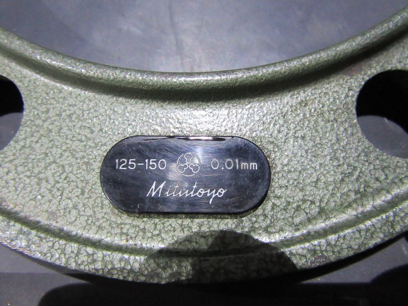 MITUTOYO｜ミツトヨ 外側マイクロメータ 【外側マイクロメータ】125-150mm