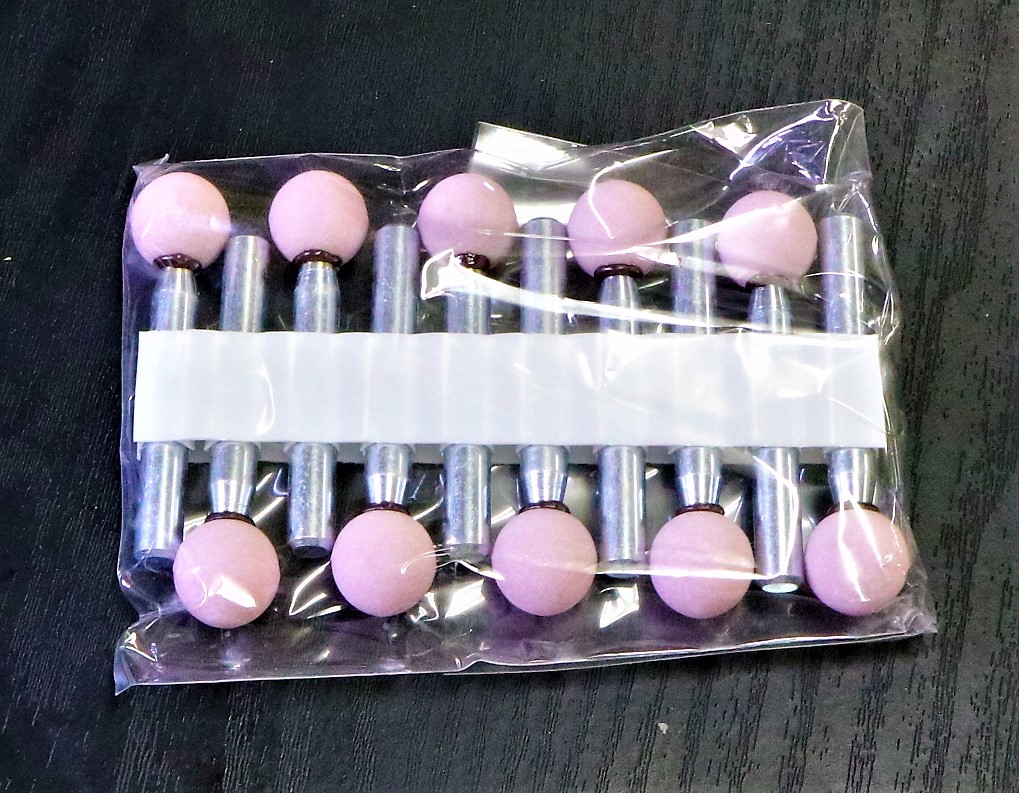 ミニモ PAピンク砥石 #120　Φ13　CA6309 旧コードD1607 未使用