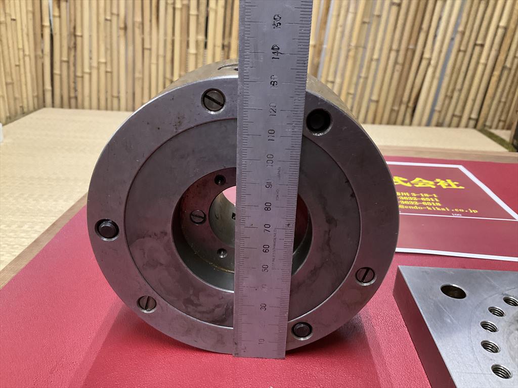 3爪スクロールチャック 5吋　チャックハンドル無し