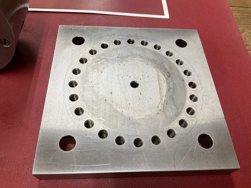 3爪スクロールチャック 5吋　チャックハンドル無し