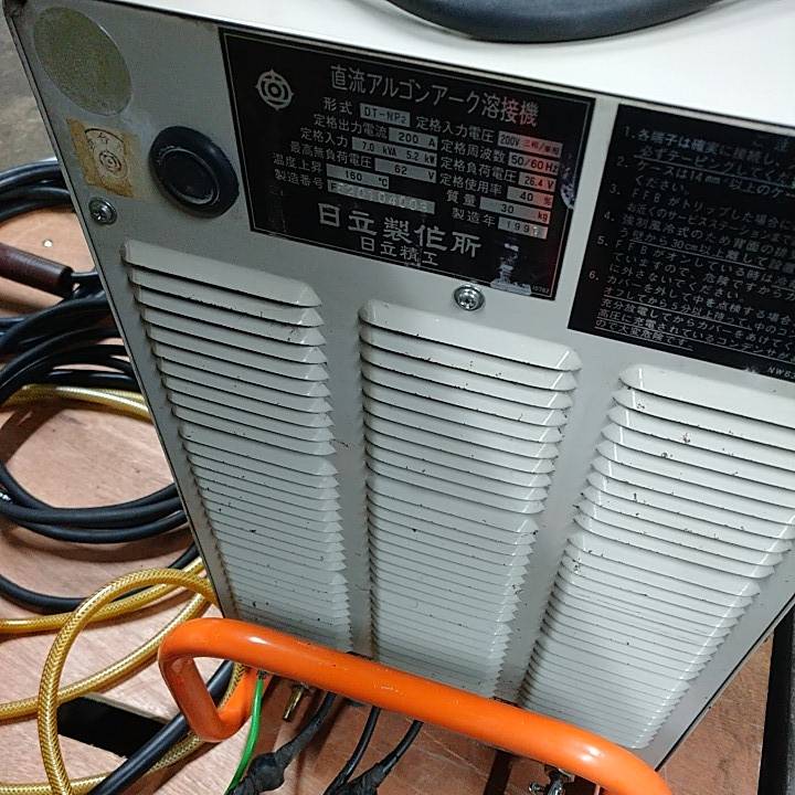 日立製作所 TIG溶接機(アルゴン) DT-NP2 | マシンライフ