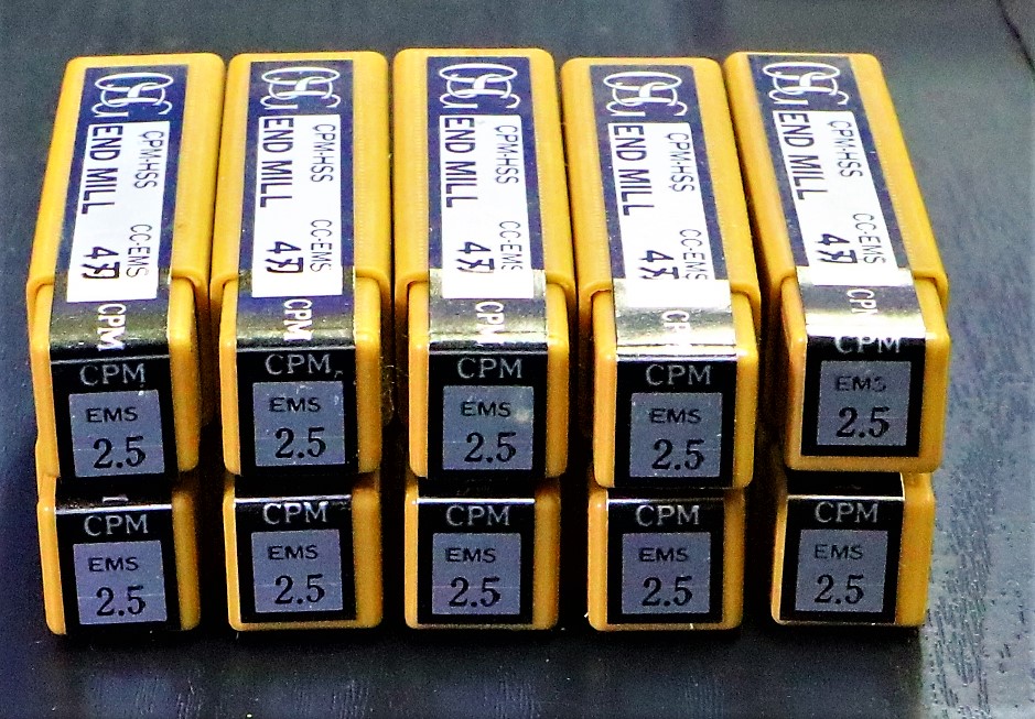OSG エンドミル 2.5　10個　未使用