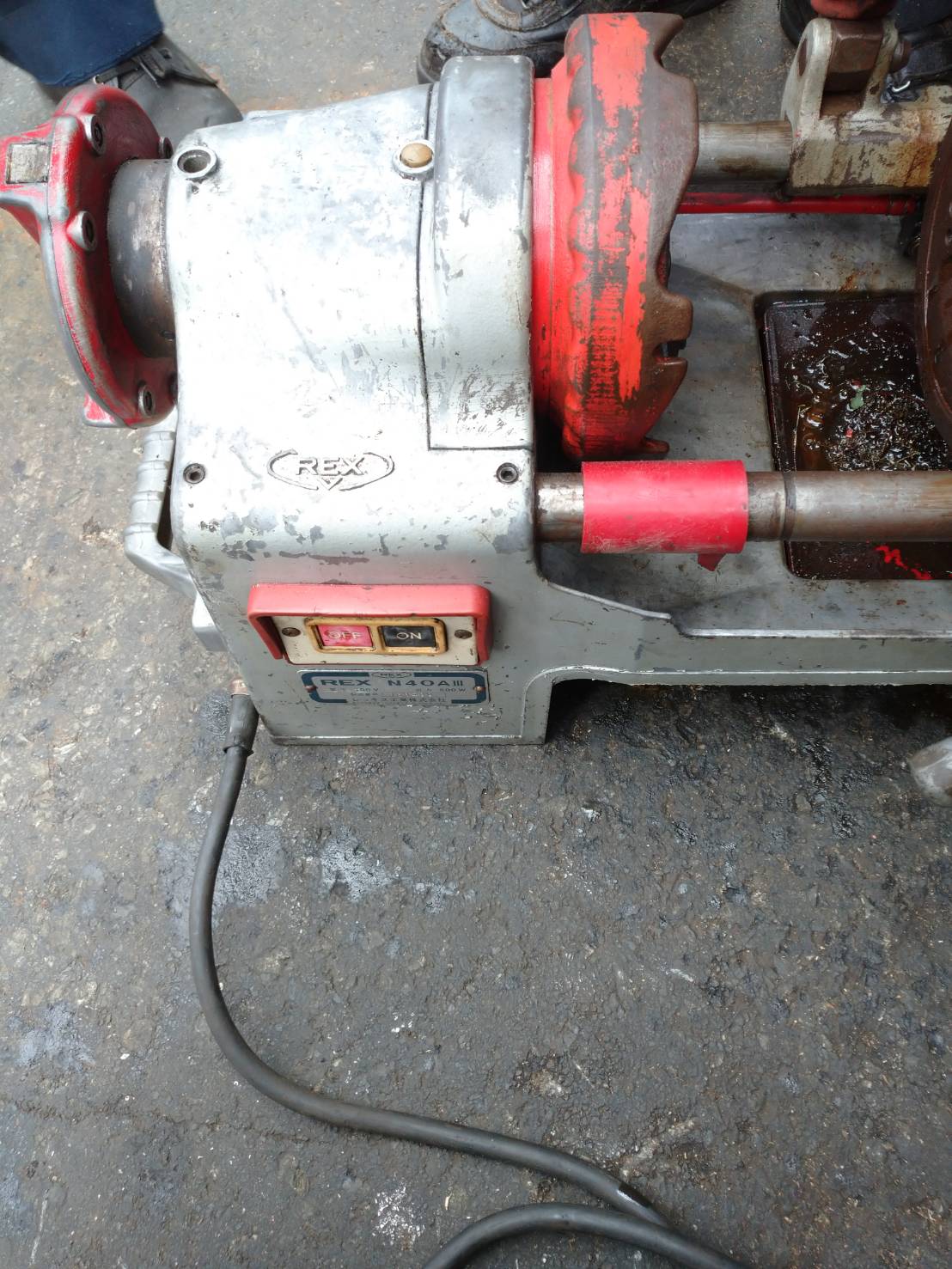 レッキス パイプねじ切り機 N40AIII