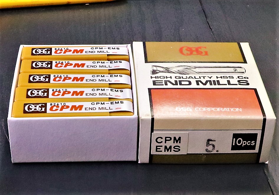 OSG エンドミル CPM EMS 5 10個 未使用