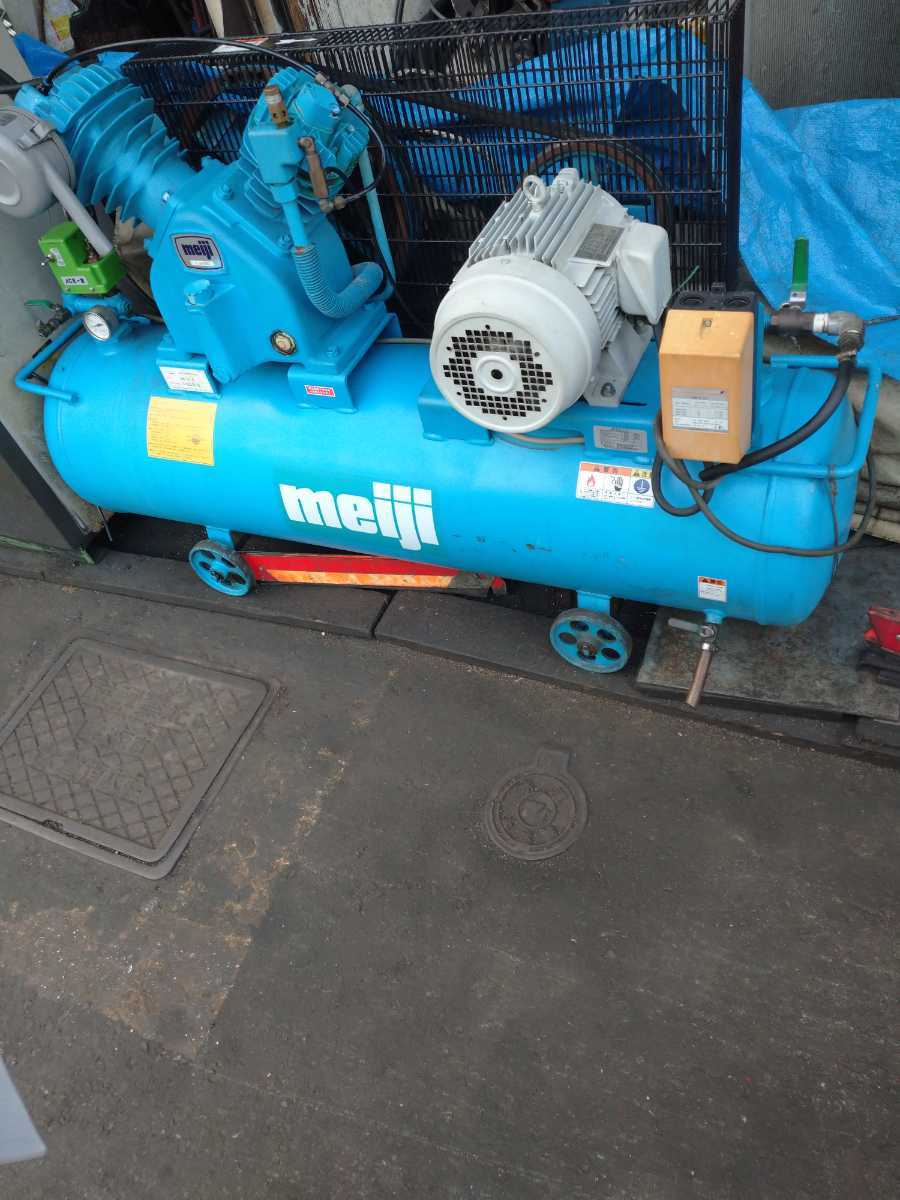 meiji｜明治機械 3.7kWエアーコンプレッサー GK-37 | マシンライフ