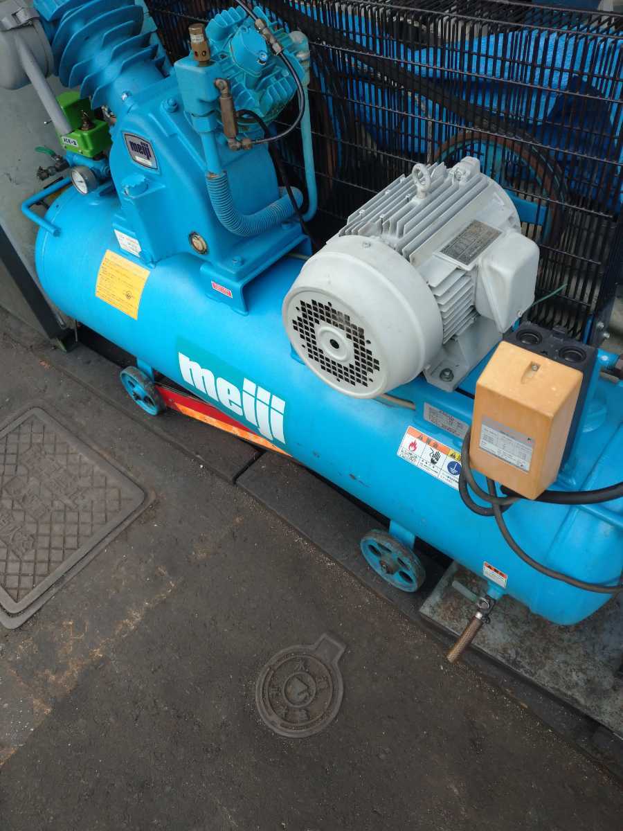 meiji|明治機械 3.7kWエアーコンプレッサー GK-37