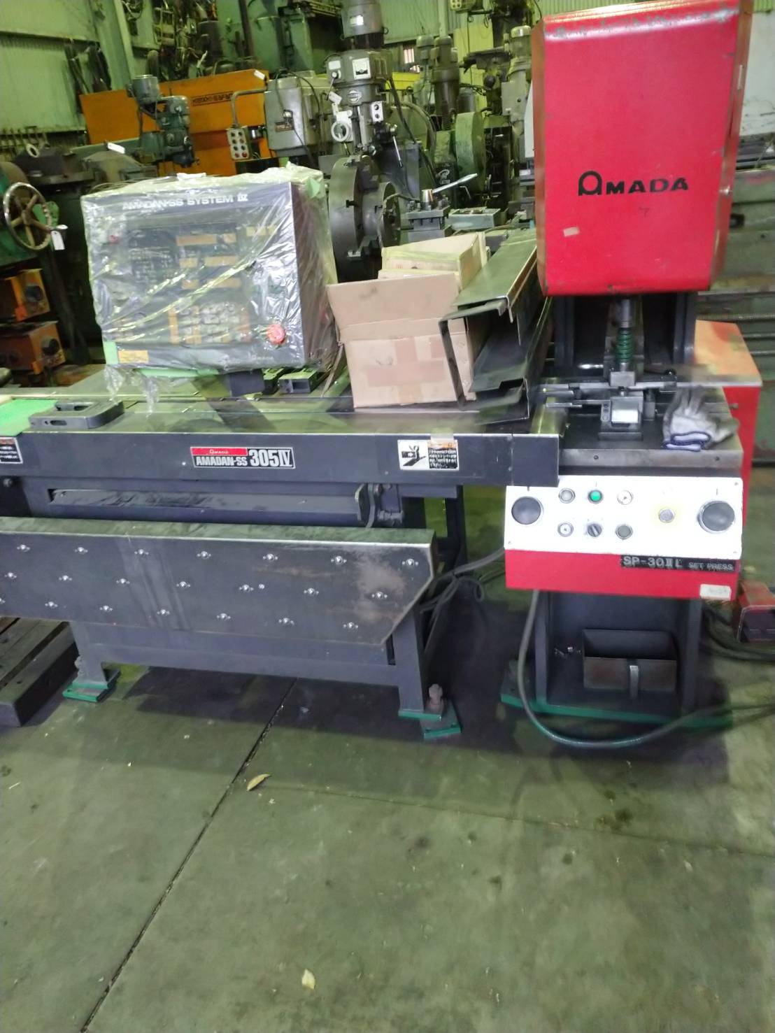 アマダ 30Tセットプレス SP-30IIL