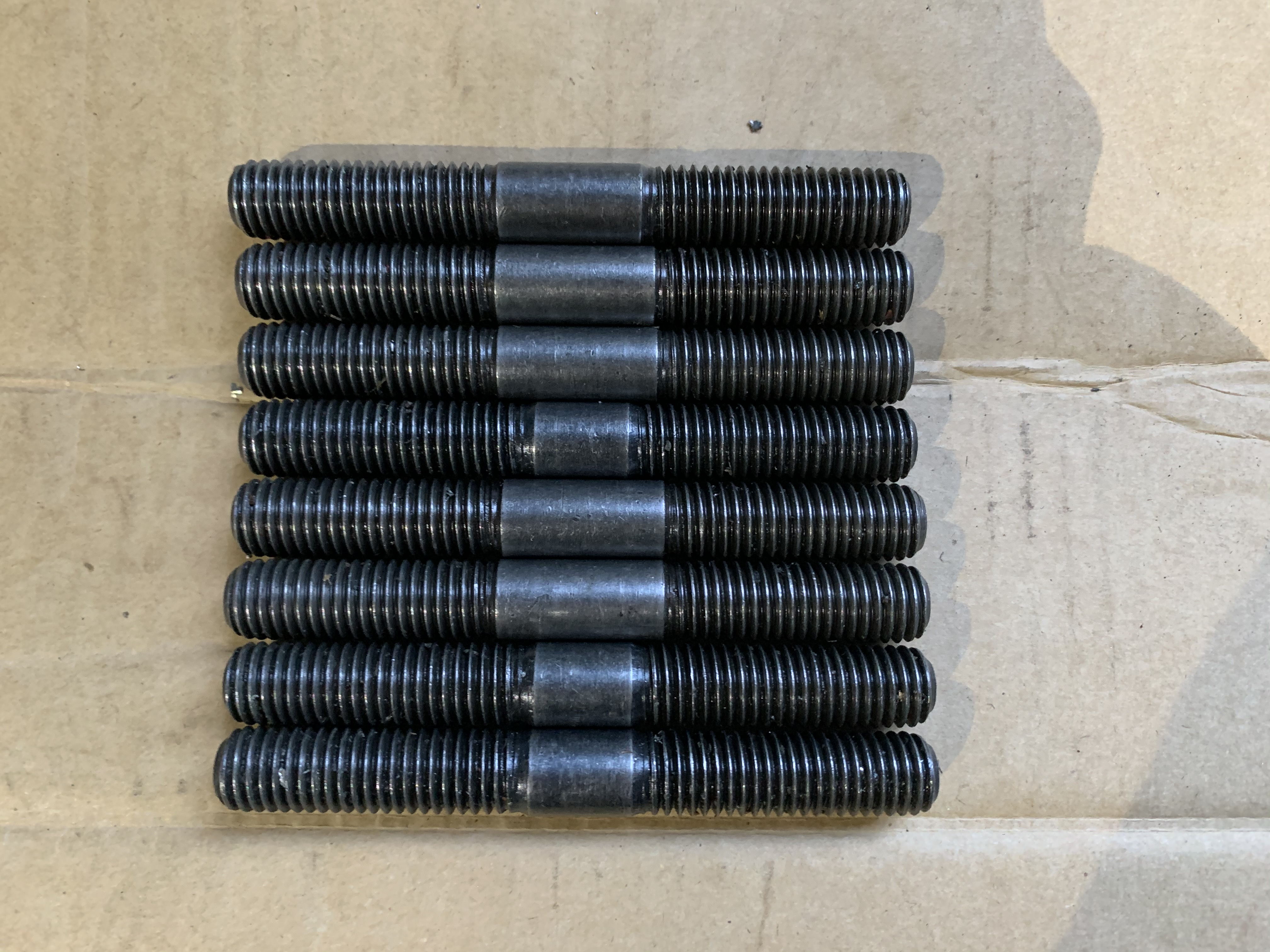 不明 スタッドボルトセット 8本　長さ100mm　 ねじ径12mm