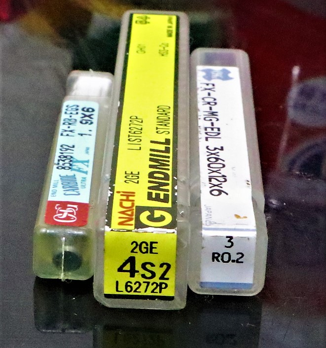エンドミル 一山　3個　未使用