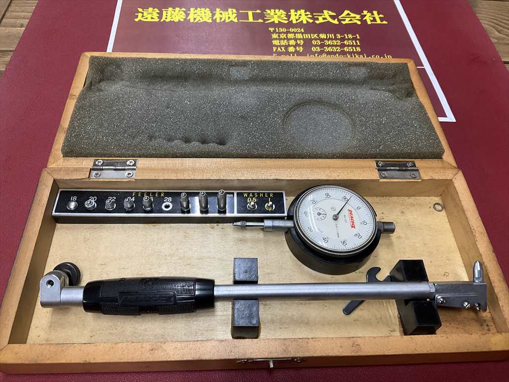 PEACOCK シリンダーゲージ 18-35mm　CG-1