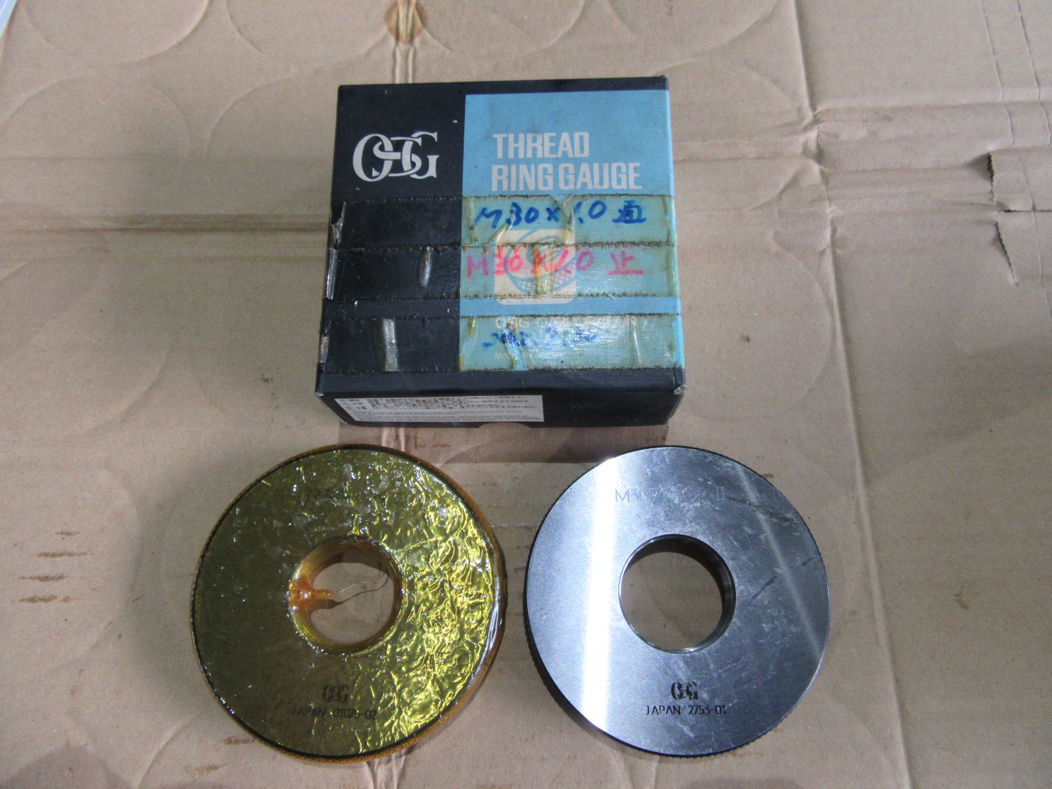 OSG オーエスジー リングゲージ M30P1 GR,IRII