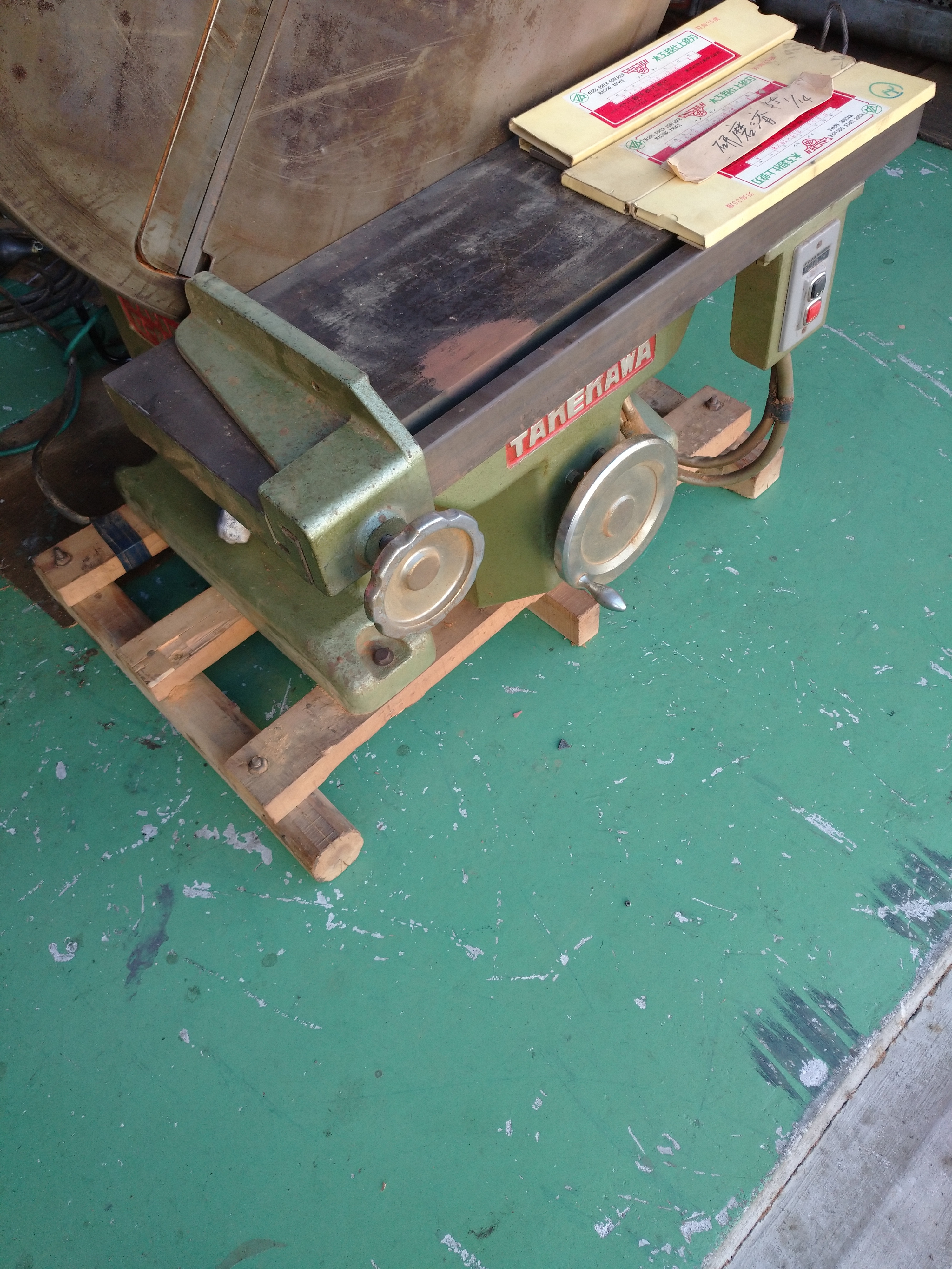 竹川鉄工 円盤かんな盤 D-800 | マシンライフ