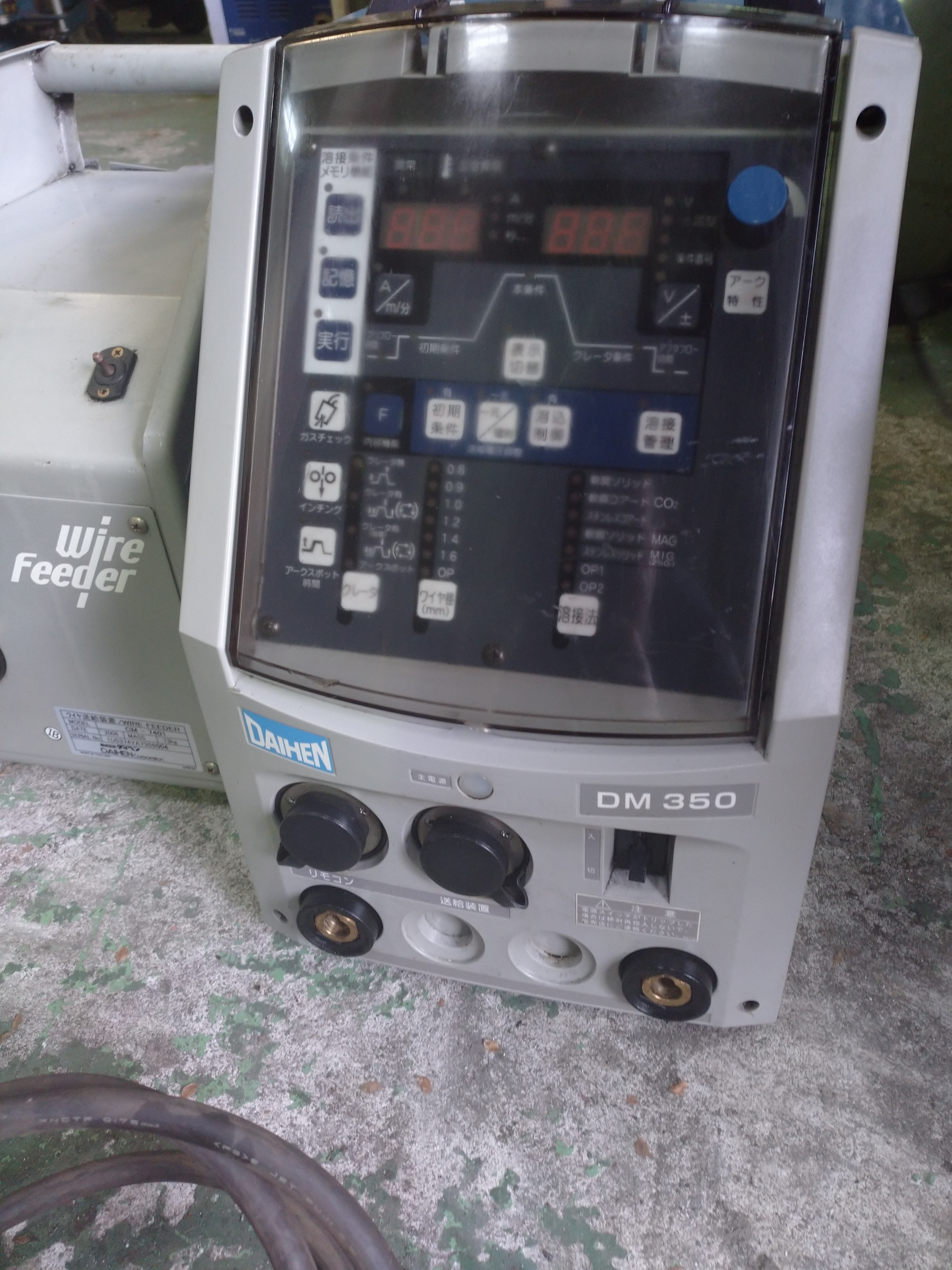 中古再塗装品　フル装備　ダイデン Move350 サイリスタオート CO2・半自動溶接機 ダイヘン 自動・半自動溶接機(炭酸ガス) DM350 | マシンライフ