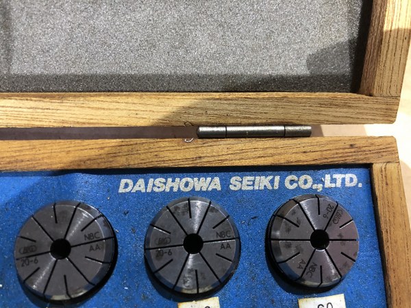 大昭和精機/BIG DAISHOWA スプリングコレットセット SNBC20