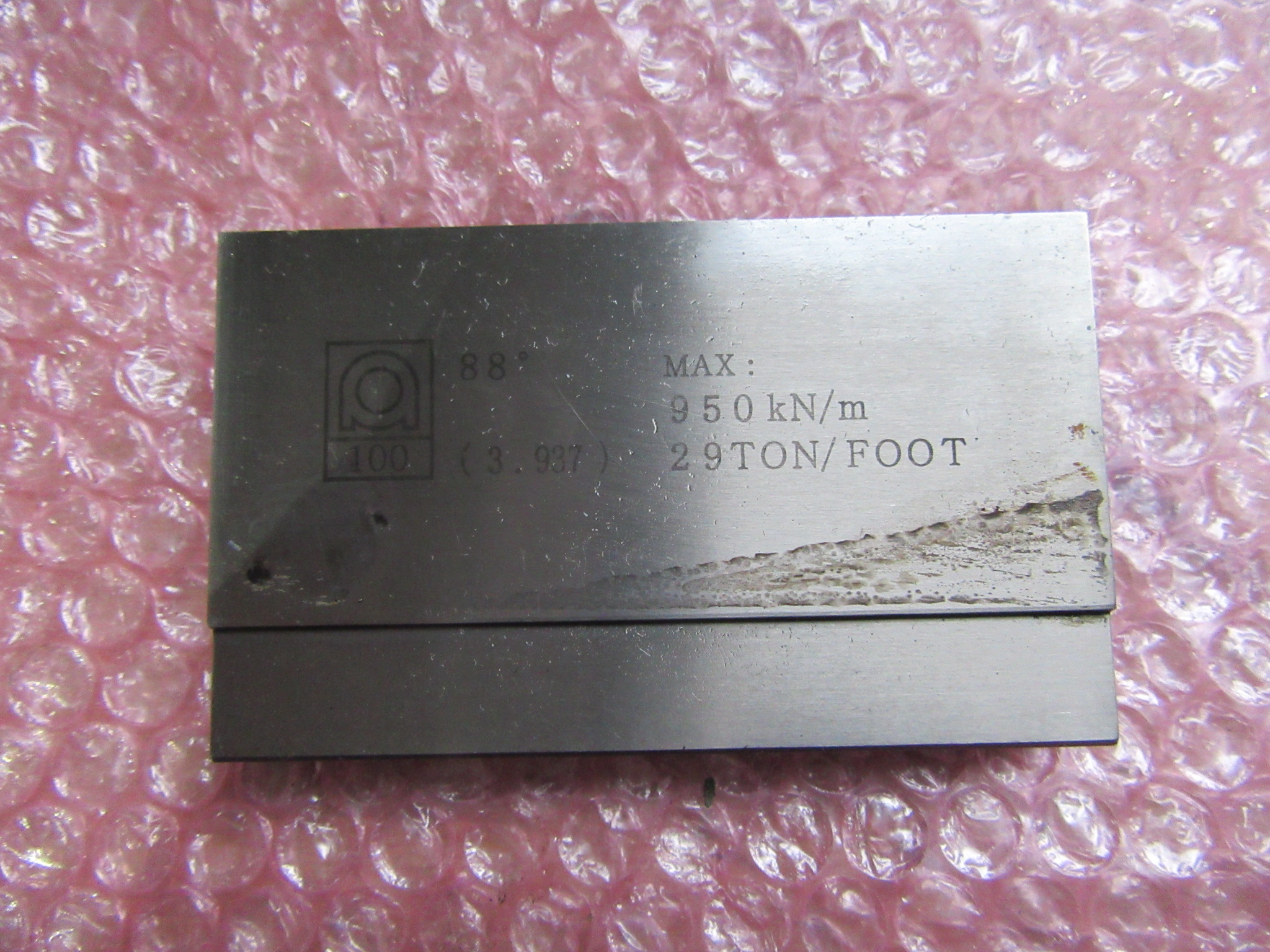 アマダ/AMADA ベンダー金型（1Vダイ） (V12)(D100)