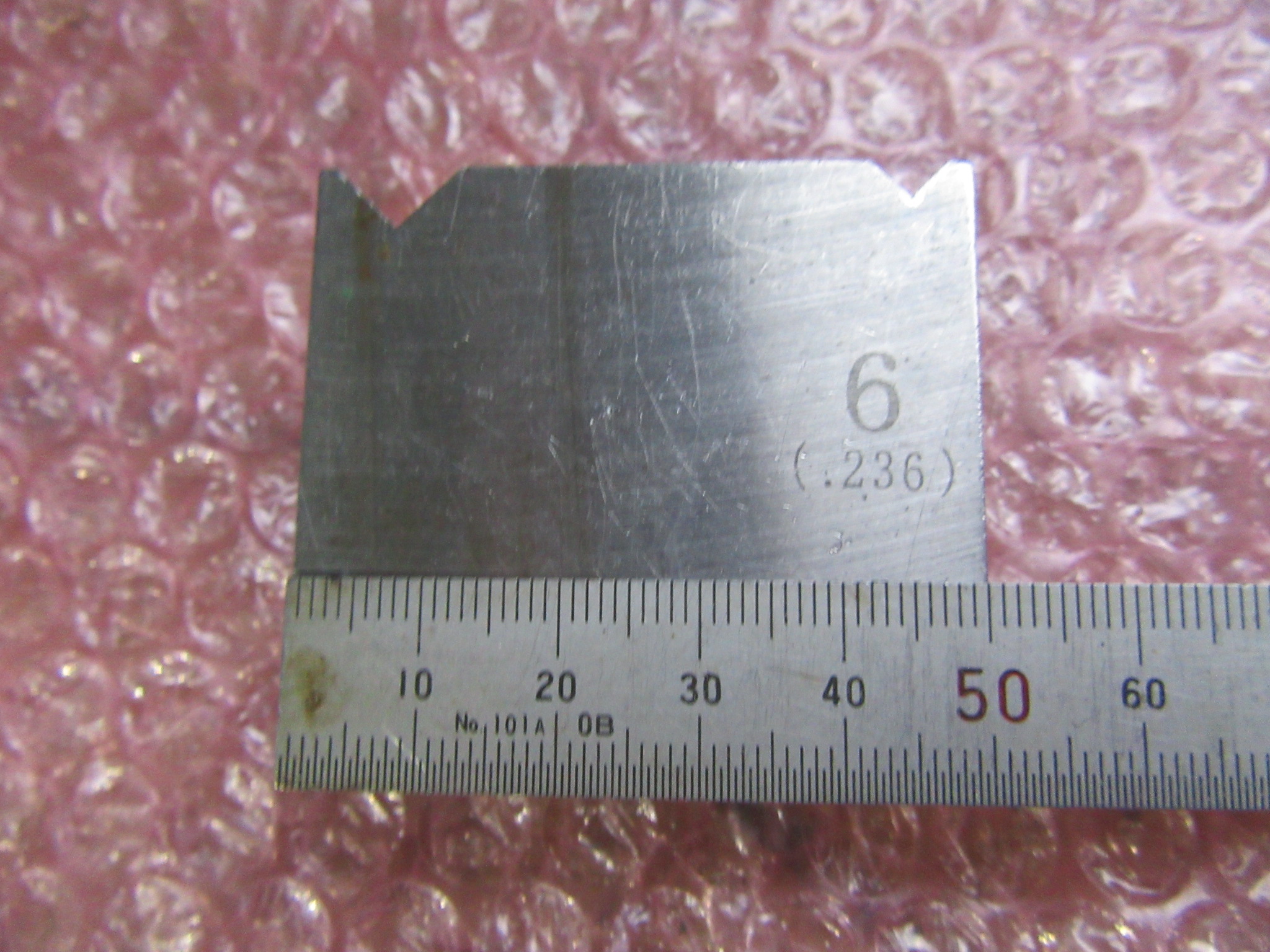 アマダ/AMADA ベンダー金型（2Vダイ） W19xD50xH45mm(V1=6)(V2=10)