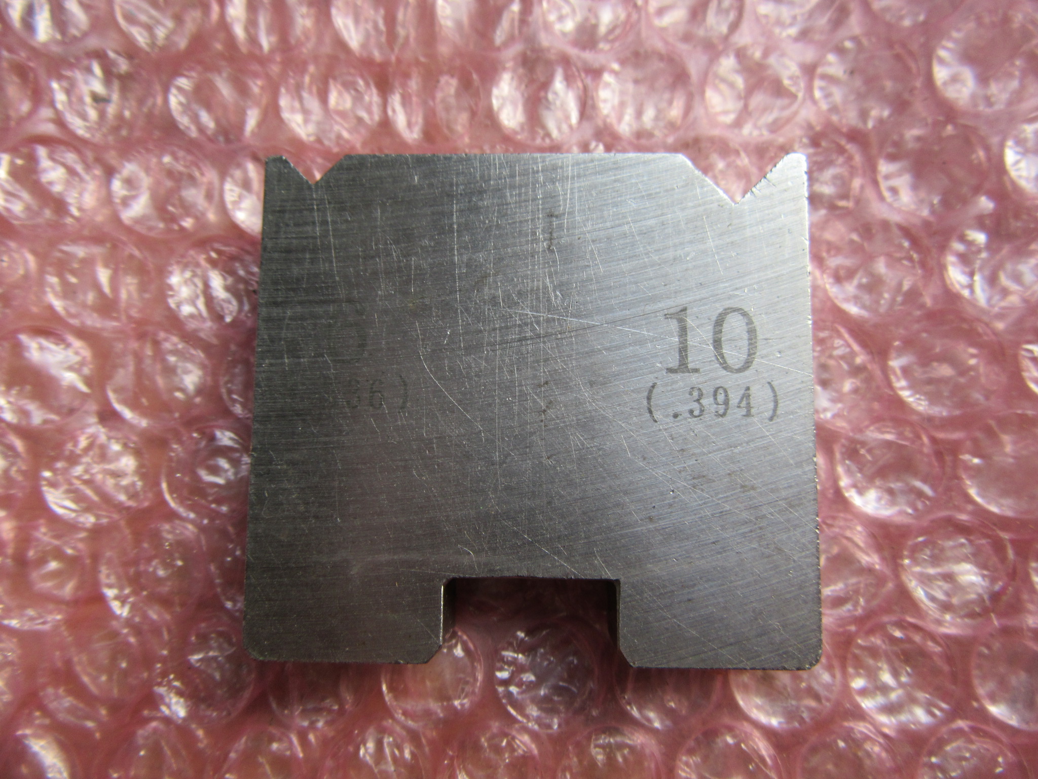 アマダ/AMADA ベンダー金型（2Vダイ） W10xD50xH45mm(V1=6)(V2=10)