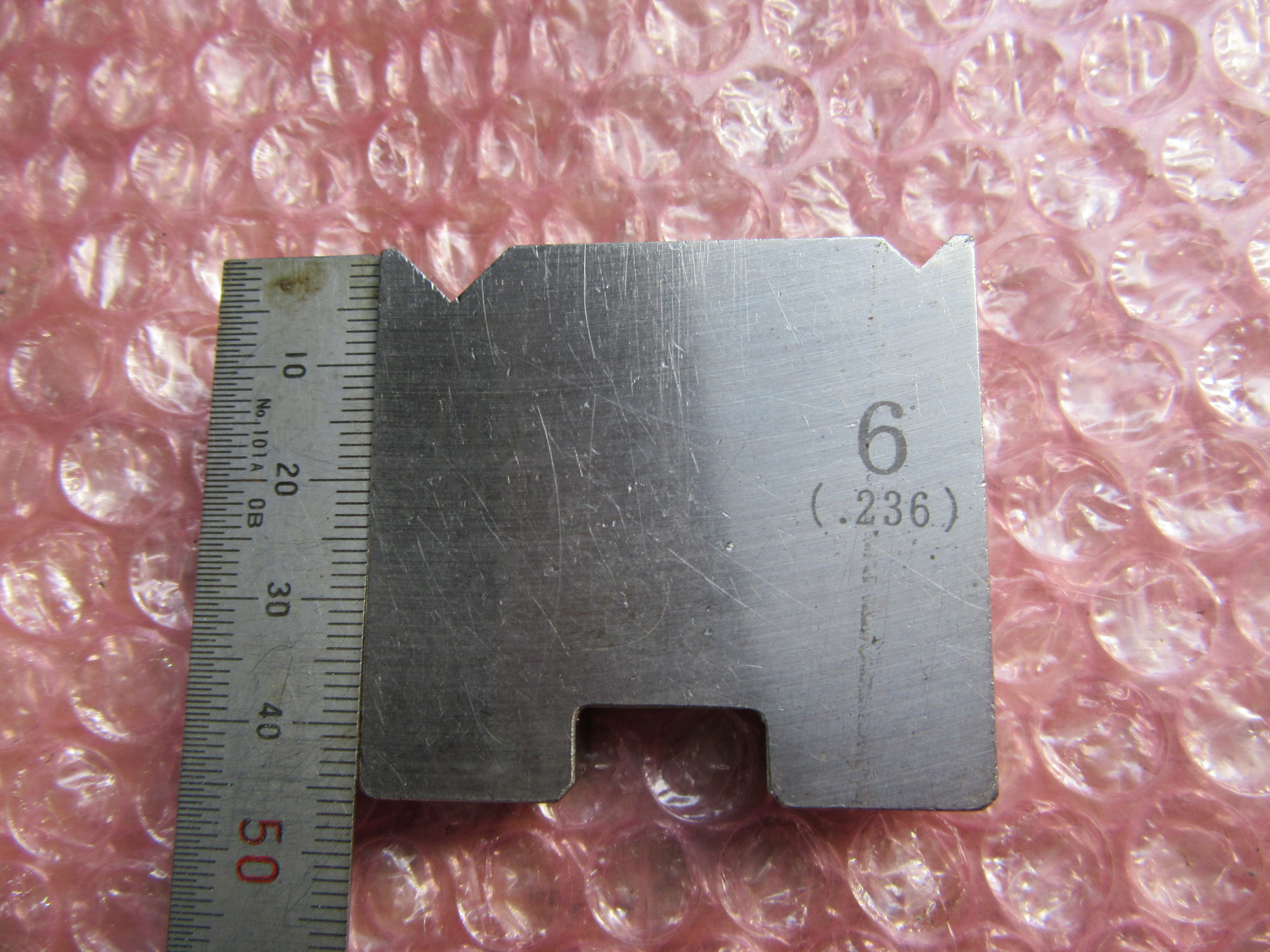 アマダ/AMADA ベンダー金型(2Vダイ) W10xD50xH45mm(V1=6)(V2=10)