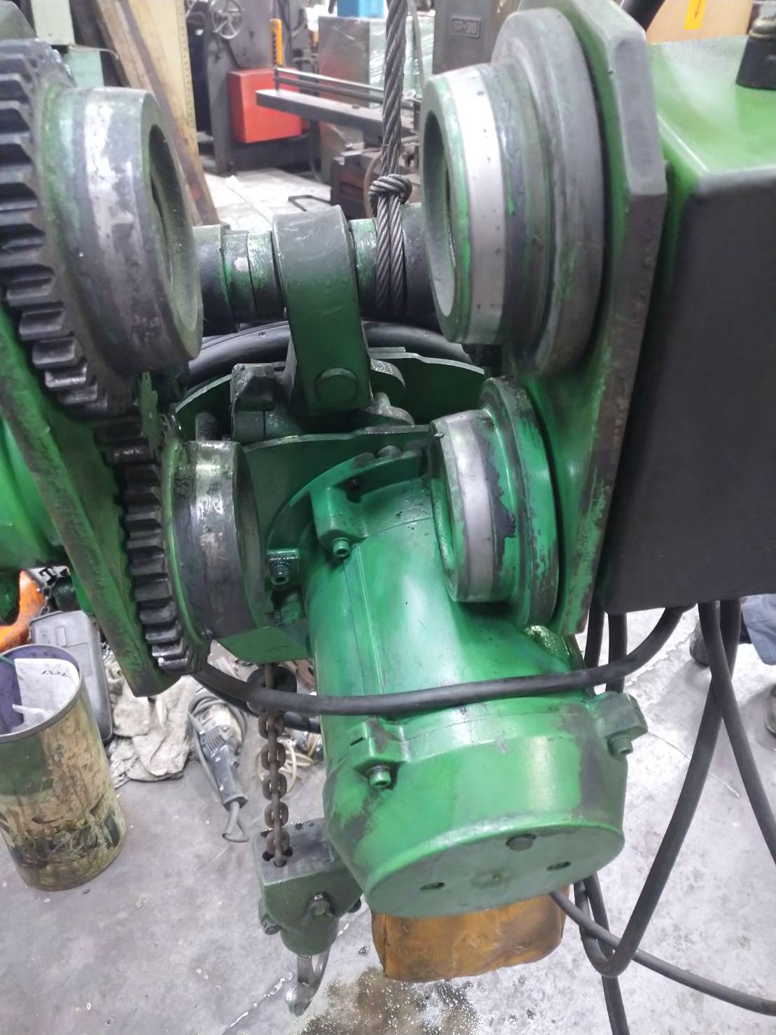 二葉製作所 2.0tホイストサドル MH2t