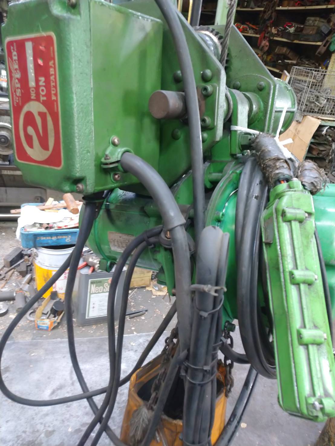 二葉製作所 2.0tホイストサドル MH2t