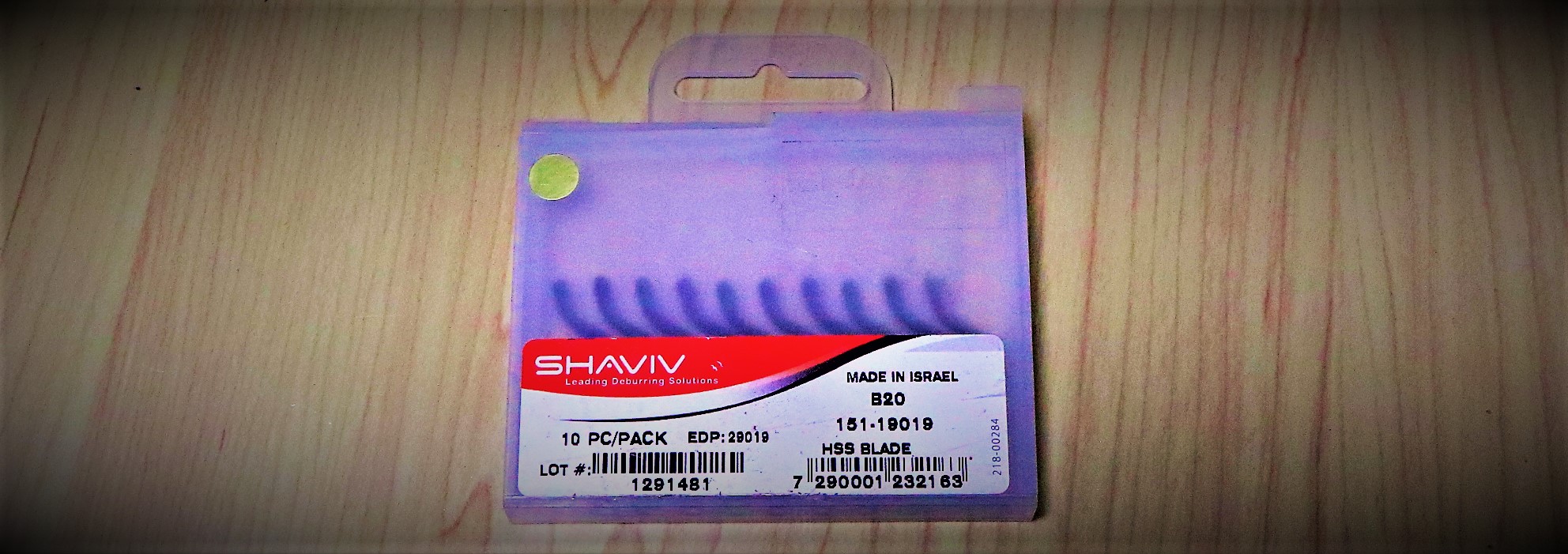 SHAVIV 面取りブレード B20 151-19019 10個　未使用