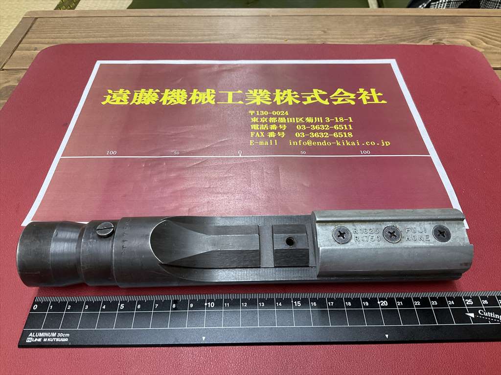 中西金属工業(株) マンドレル PT1750-6ガイドシューズFUJIHONE　R1625　R1750