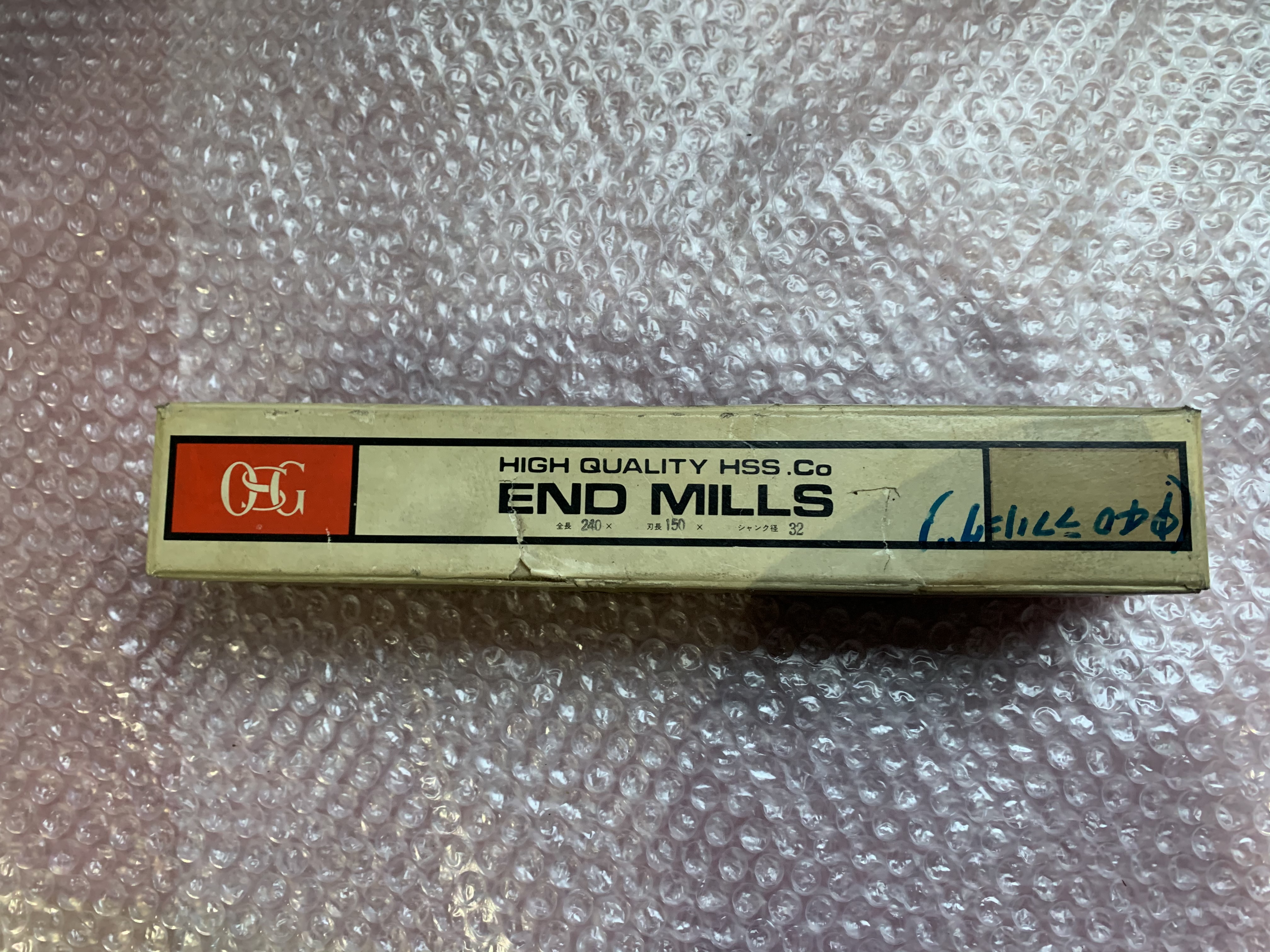 OSG オーエスジー ラフィングロング形EX-REXL 40x240x150　HSS-Co（6刃）