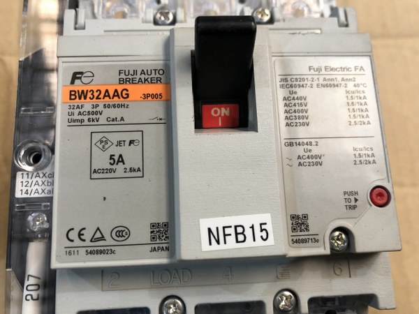 富士電機/FUJI ELECTRIC オートブレーカ 一般配線用 BW32AAG